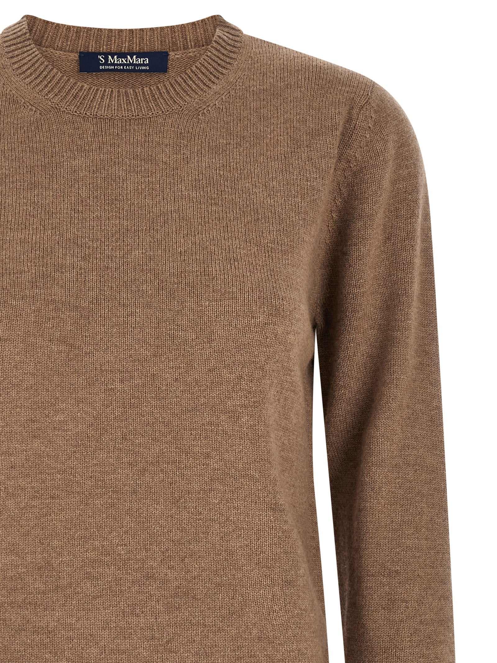 'S Max Mara Brown Wool Cardigan