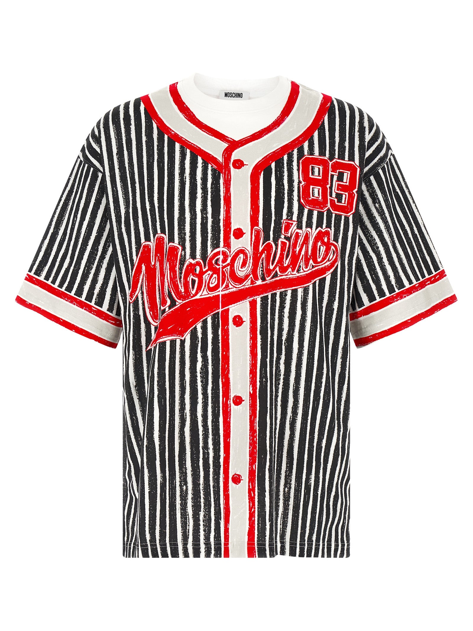 Moschino Multicolor Cotton Polo Shirt