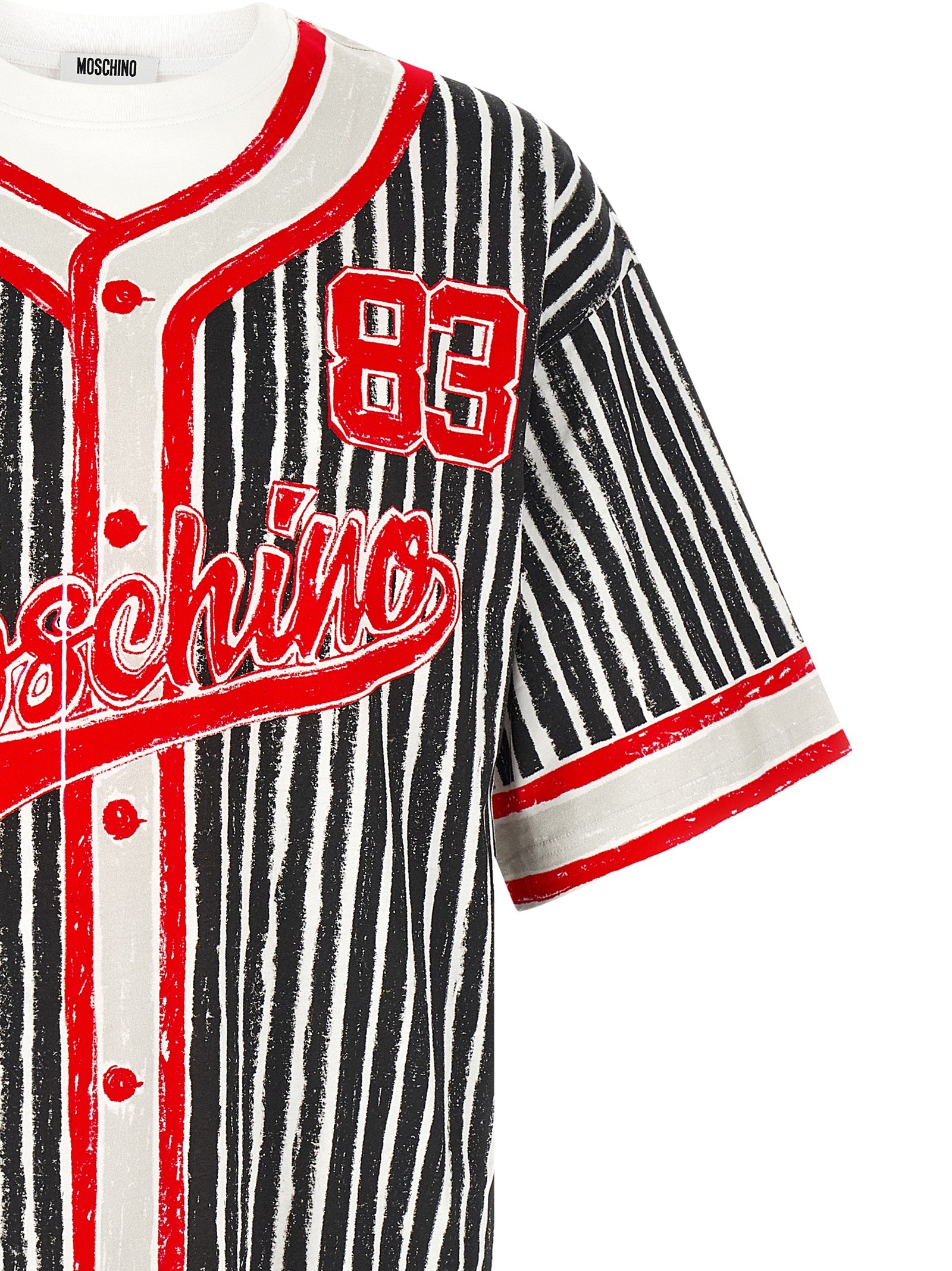Moschino Multicolor Cotton Polo Shirt