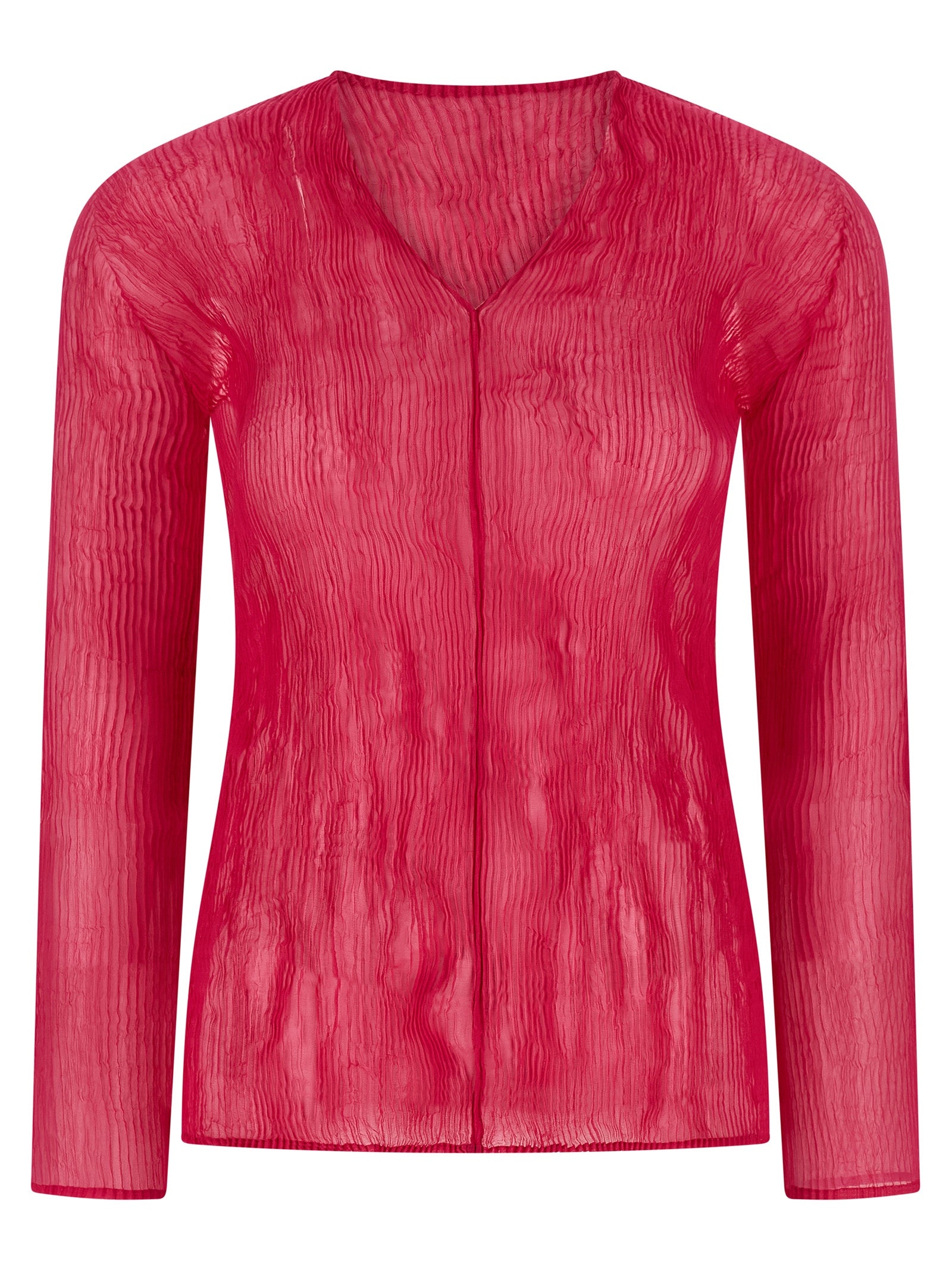 Issey Miyake Fuchsia Polyester Shirt