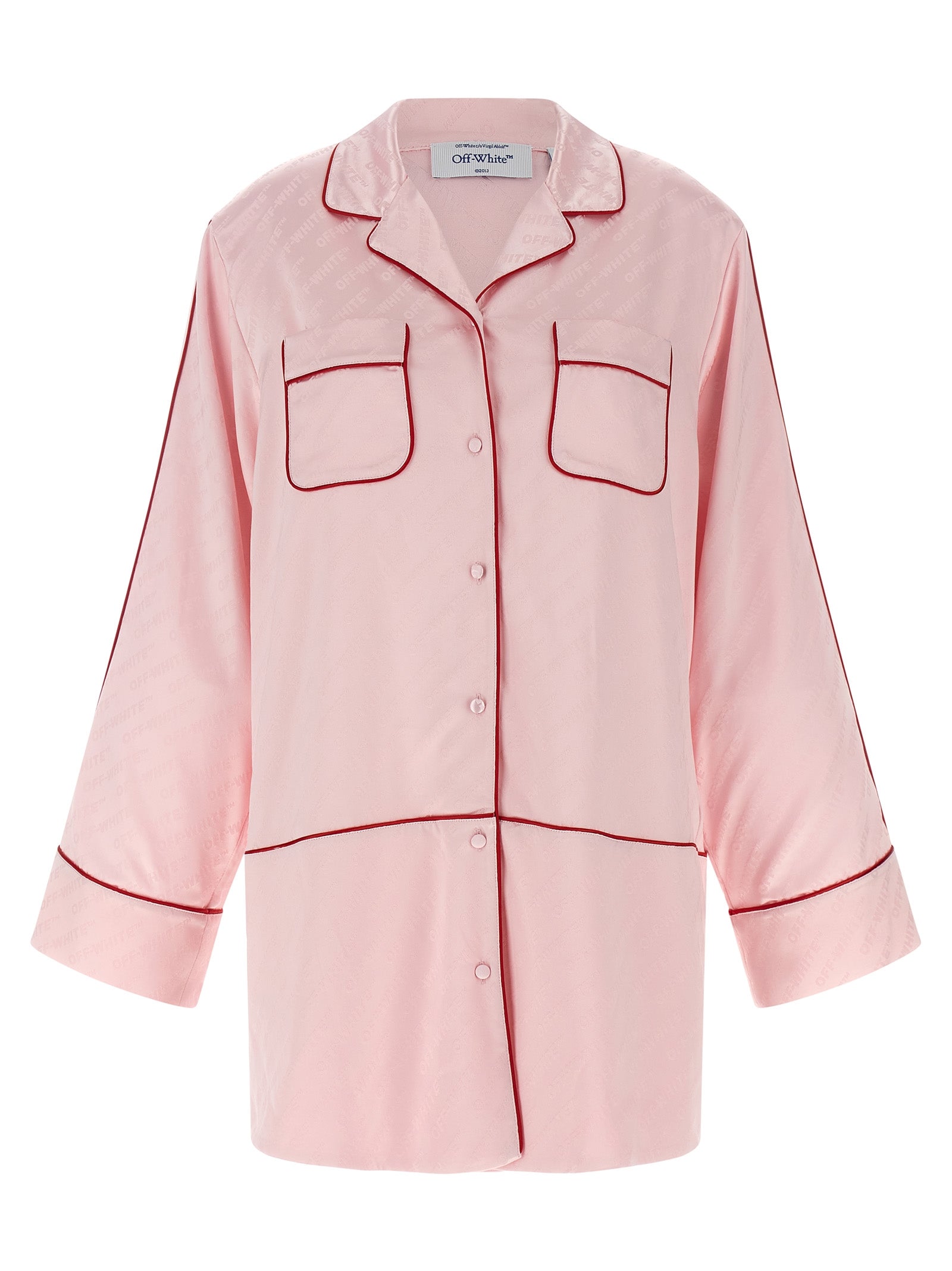 Off-White Multicolor Viscose Blouse