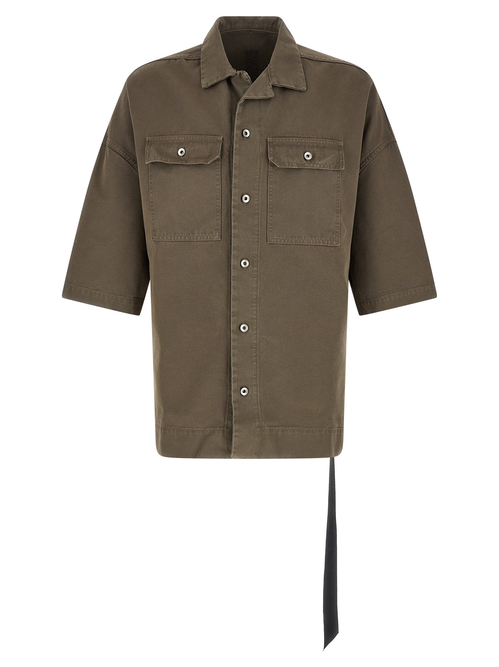 DRKSHDW Gray Cotton Blouse
