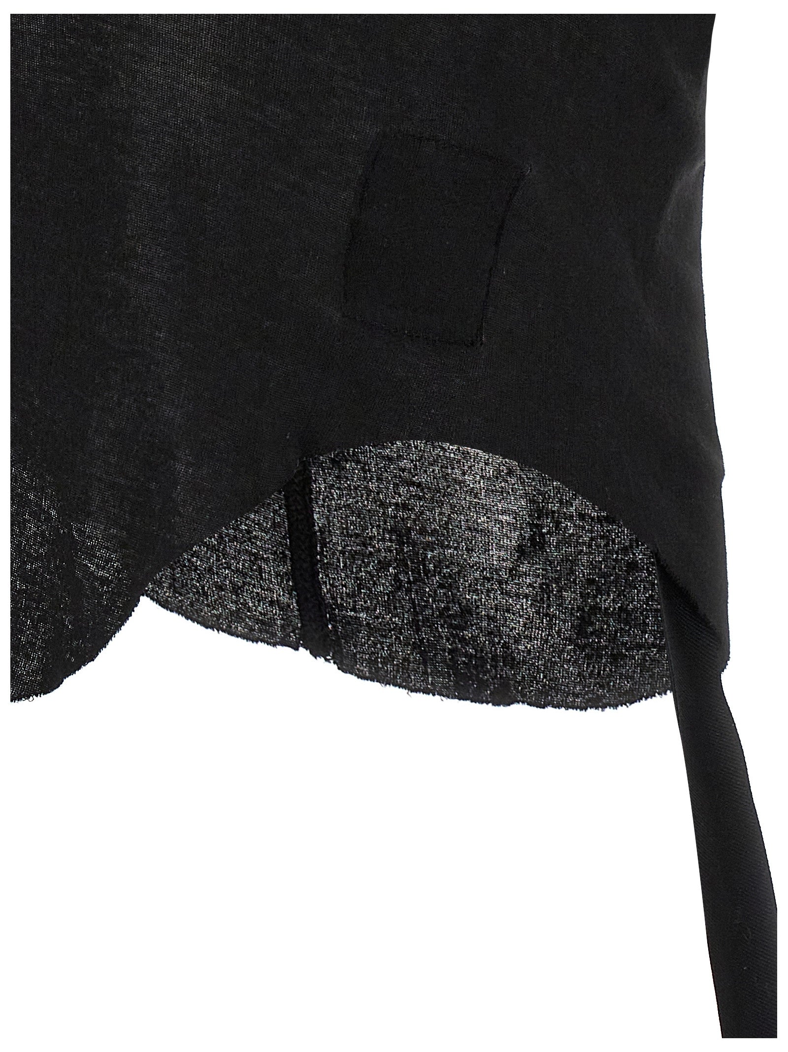 DRKSHDW Black Cotton Tank Tops
