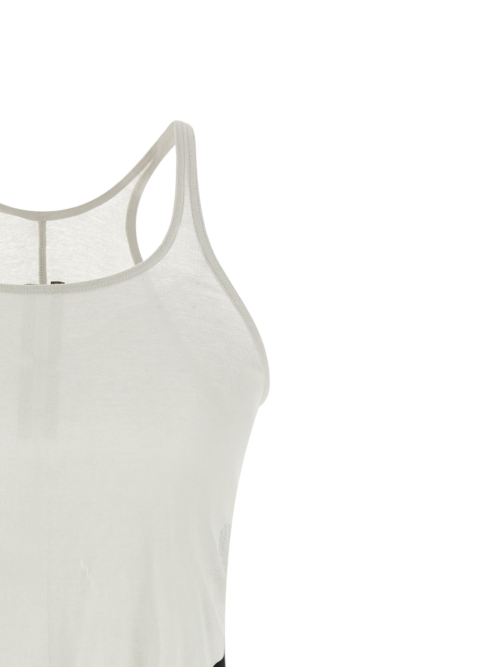 DRKSHDW White Cotton Tank Tops