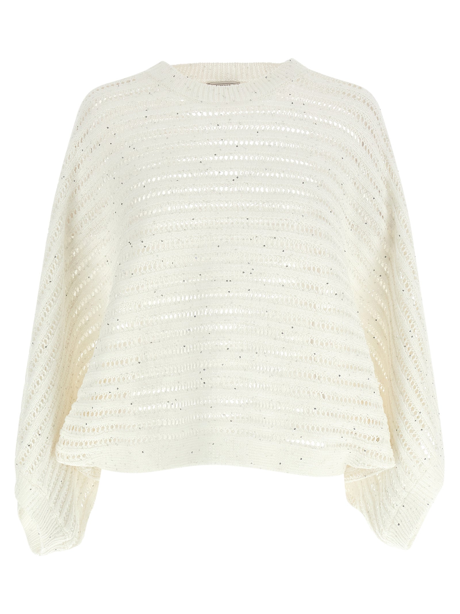 Peserico White Cotton Cardigan