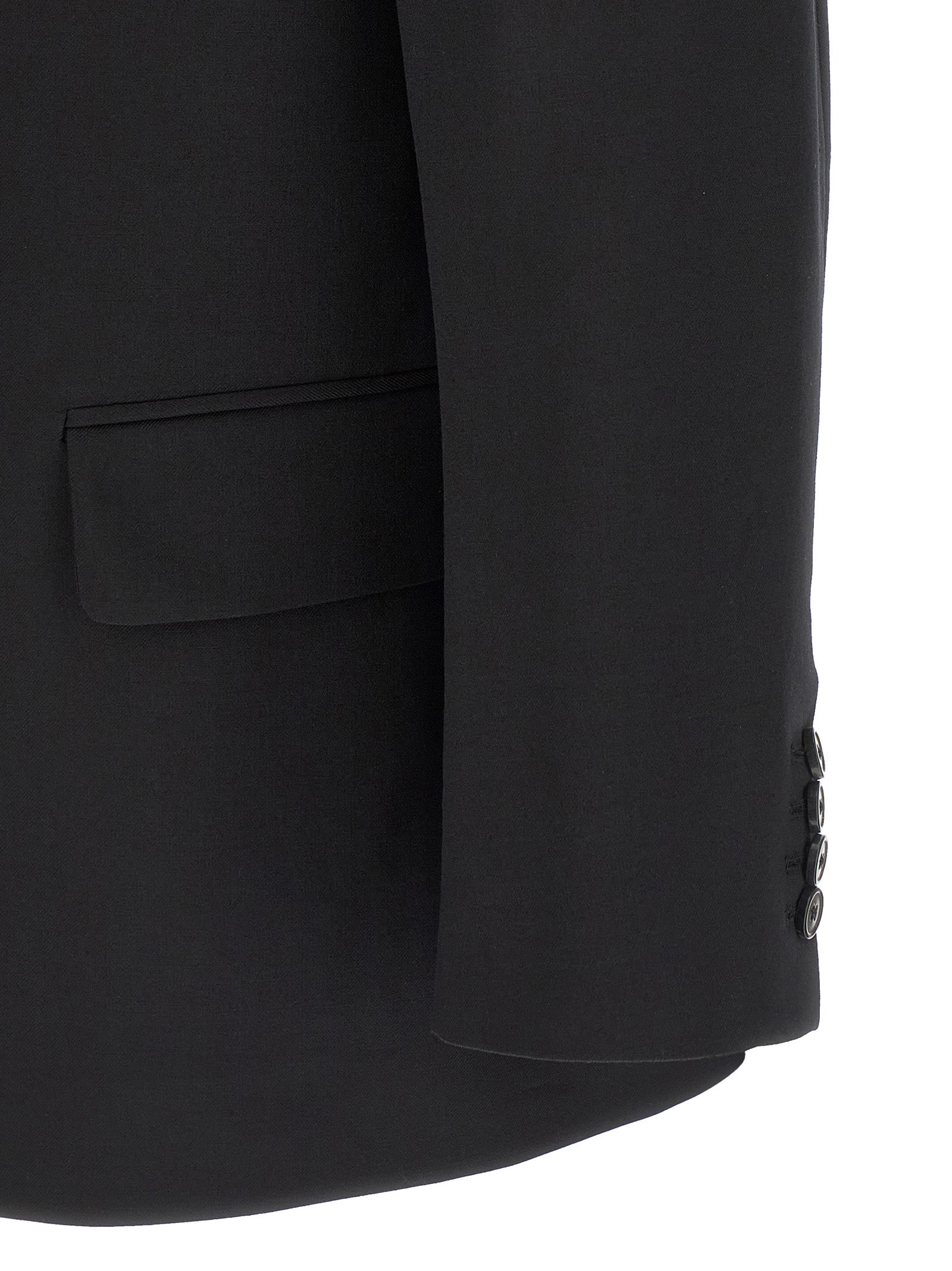 Dries Van Noten Black Wool Blazer