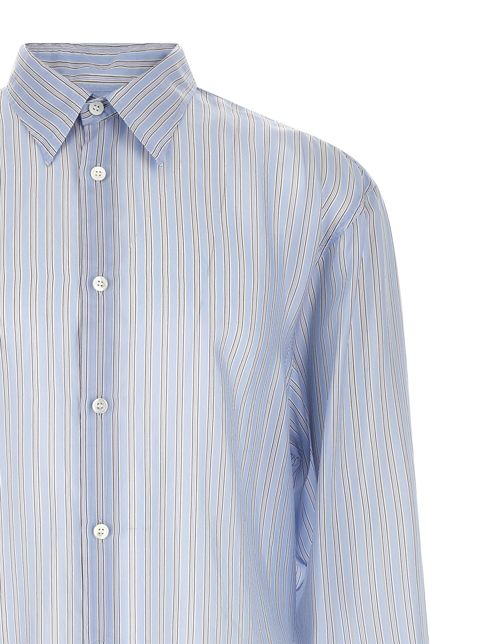 Dries Van Noten Blue Copper Blouse