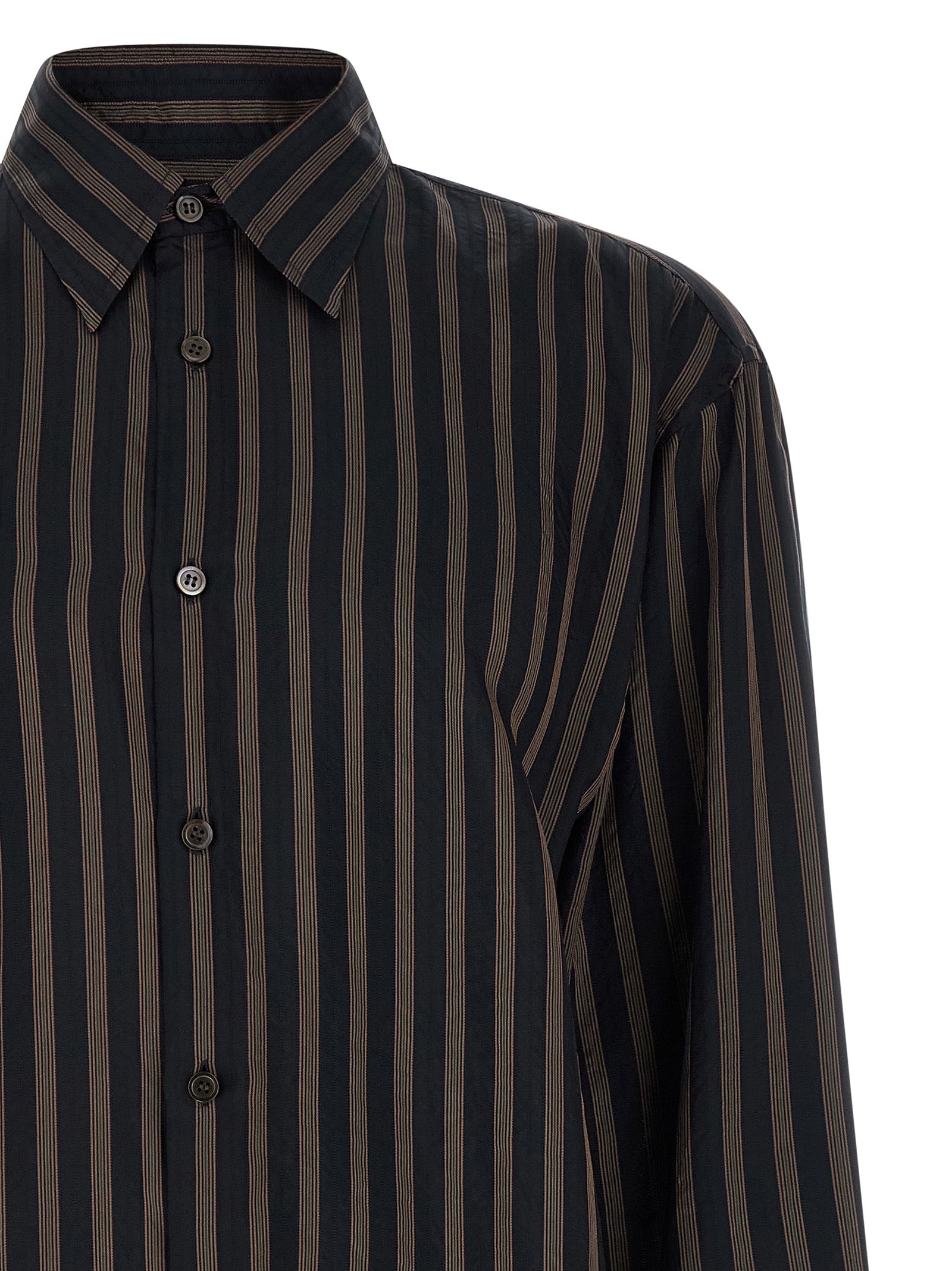 Dries Van Noten Black Copper Blouse
