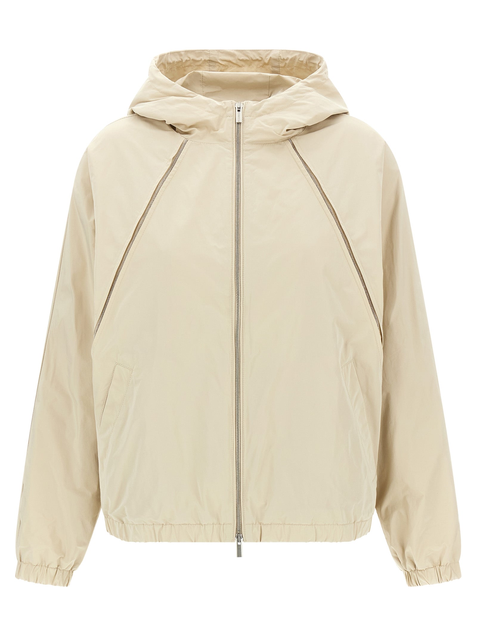 Peserico Beige Polyester Shell Jacket