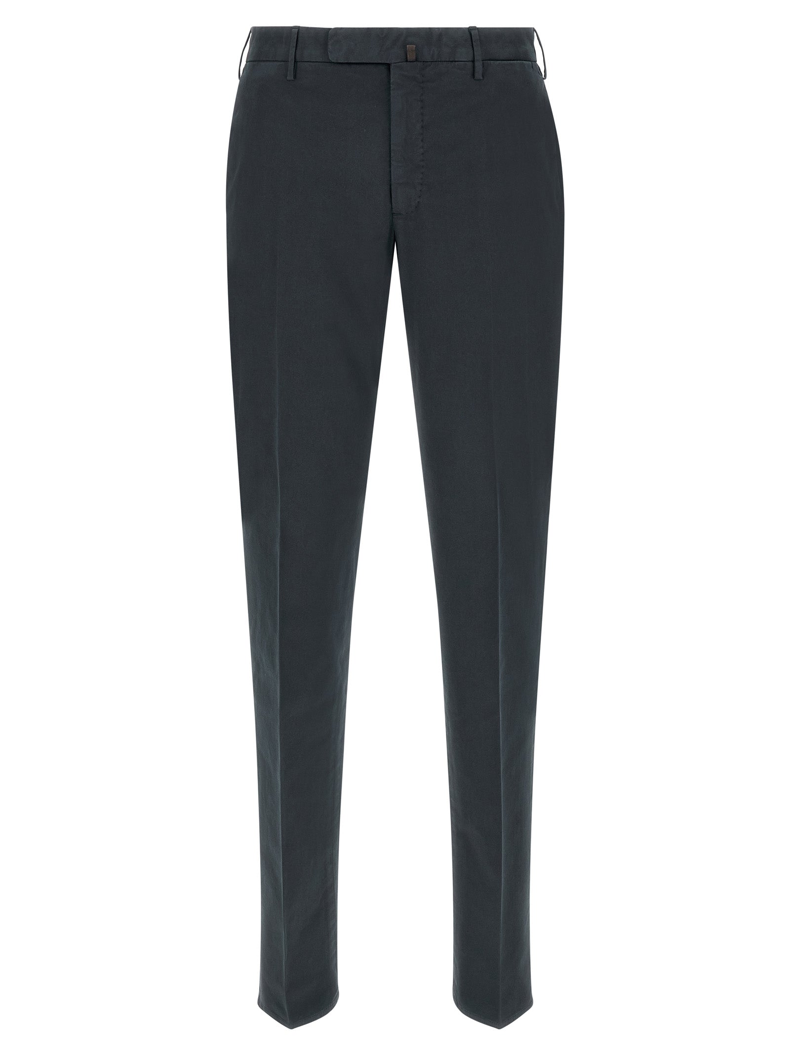 Incotex Blue Cotton Casual Pants