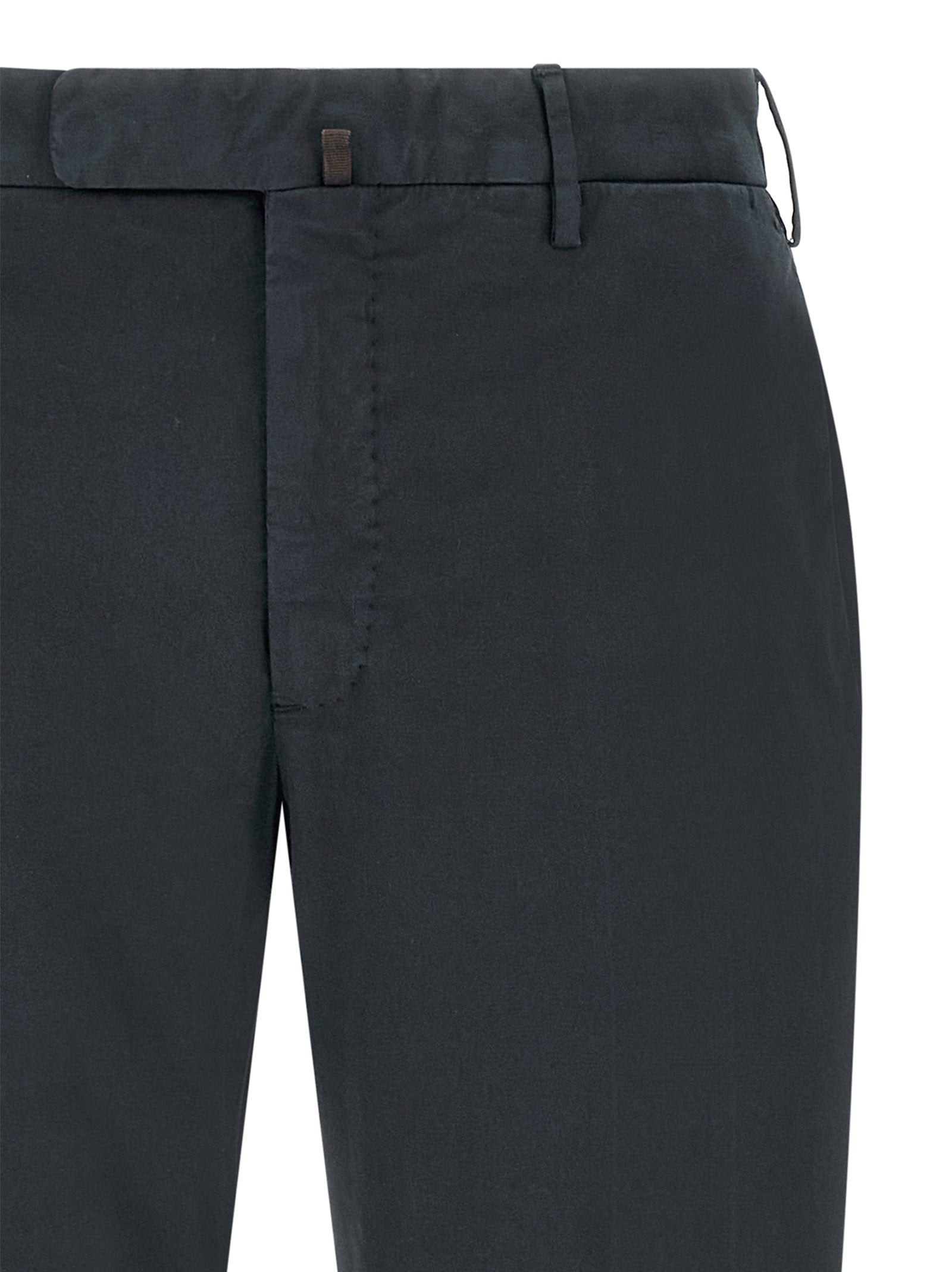 Incotex Blue Cotton Casual Pants