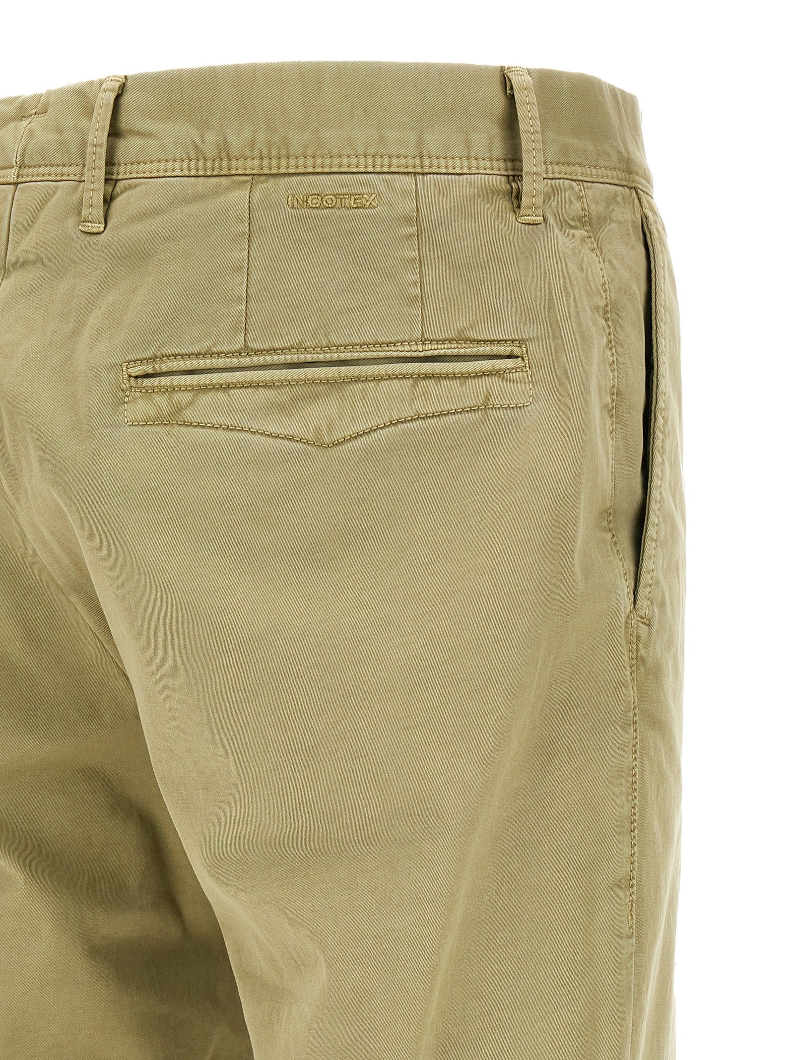 Incotex Bicolor Cotton Casual Pants