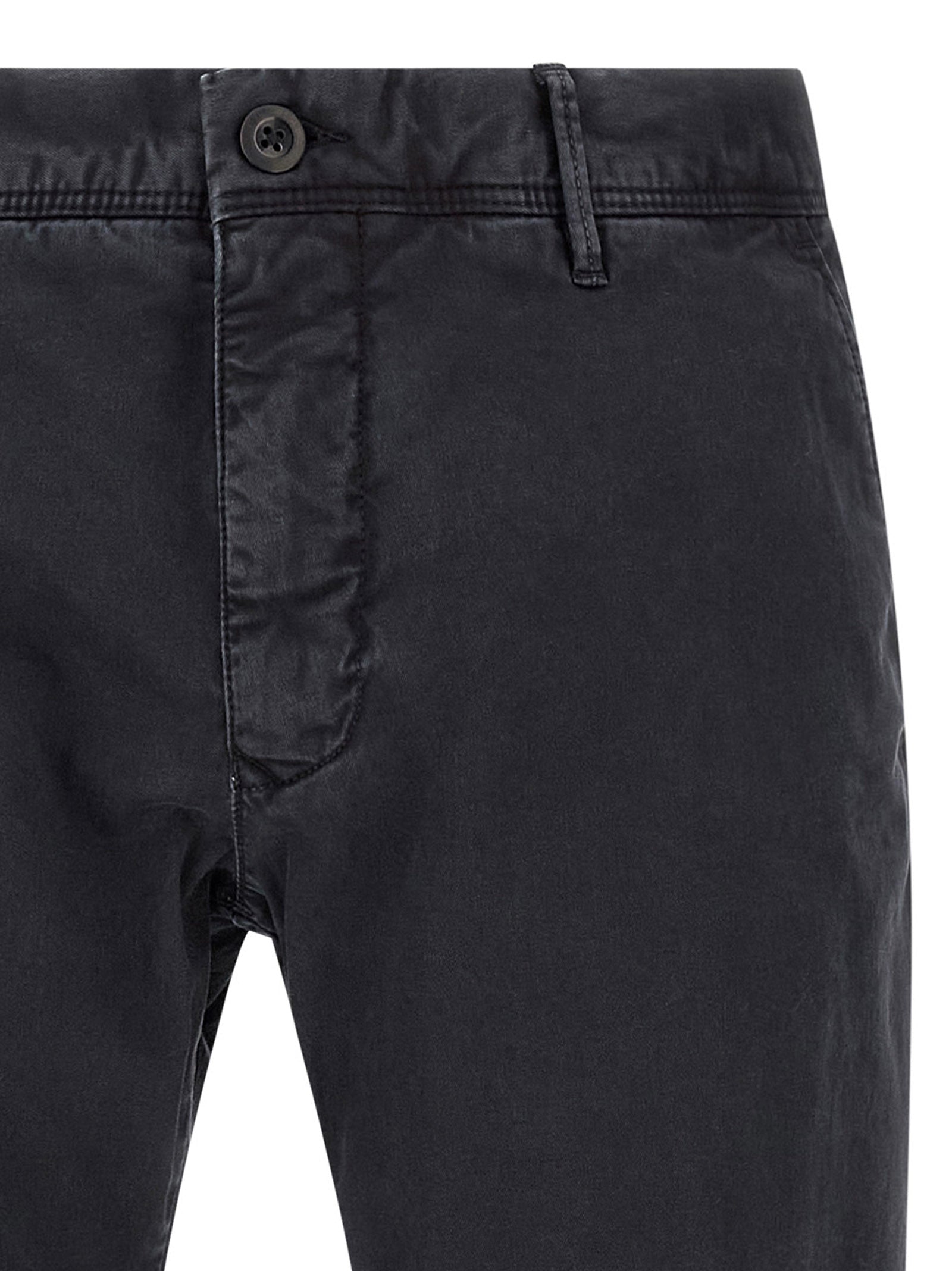 Incotex Blue Cotton Casual Pants