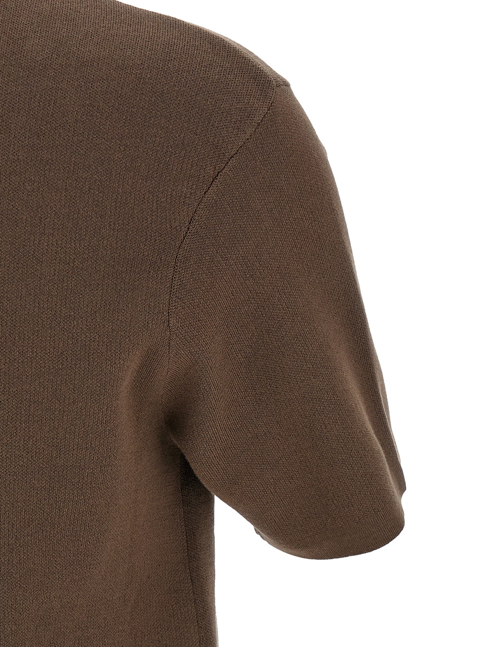 Entire Studios Brown Cotton T-Shirt