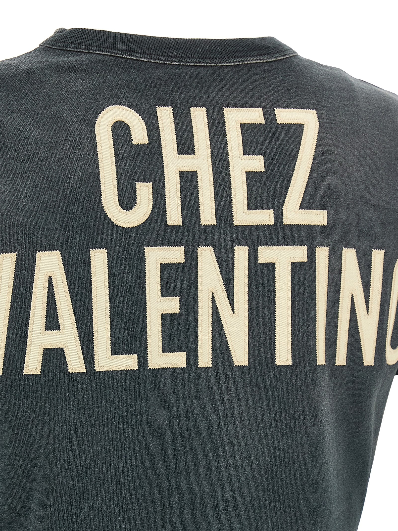 Valentino Garavani Gray Cotton T-Shirt