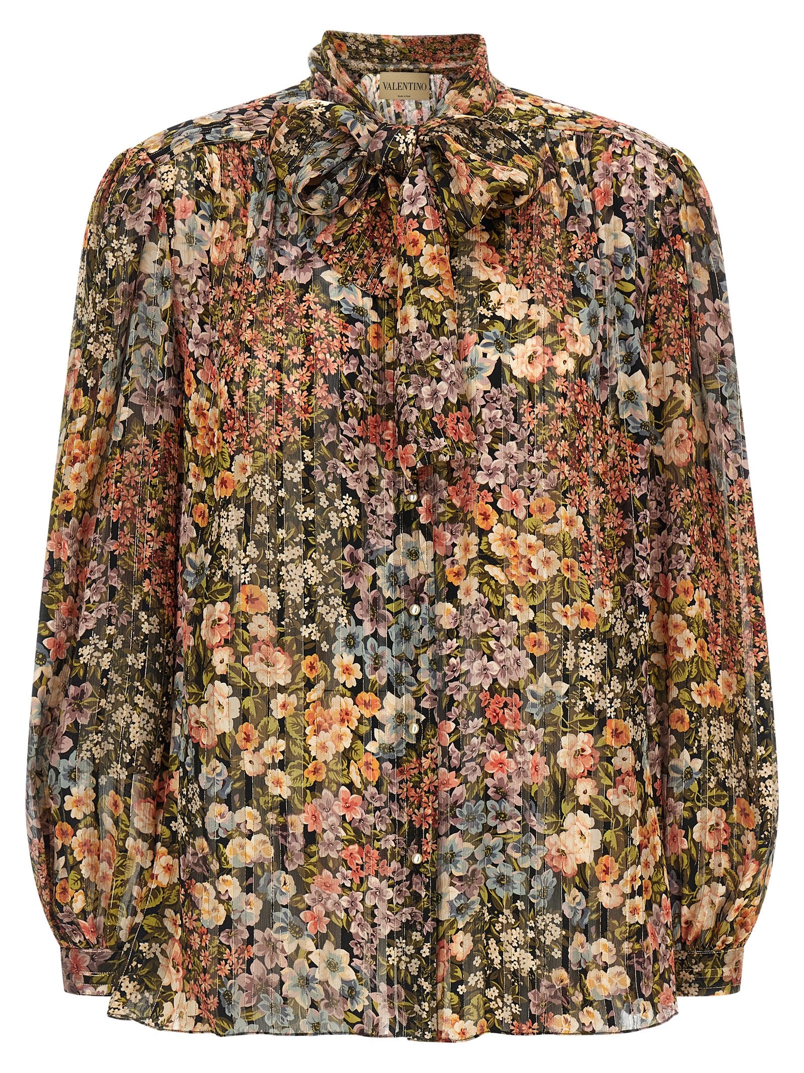 Valentino Garavani Multicolor Silk Blouse