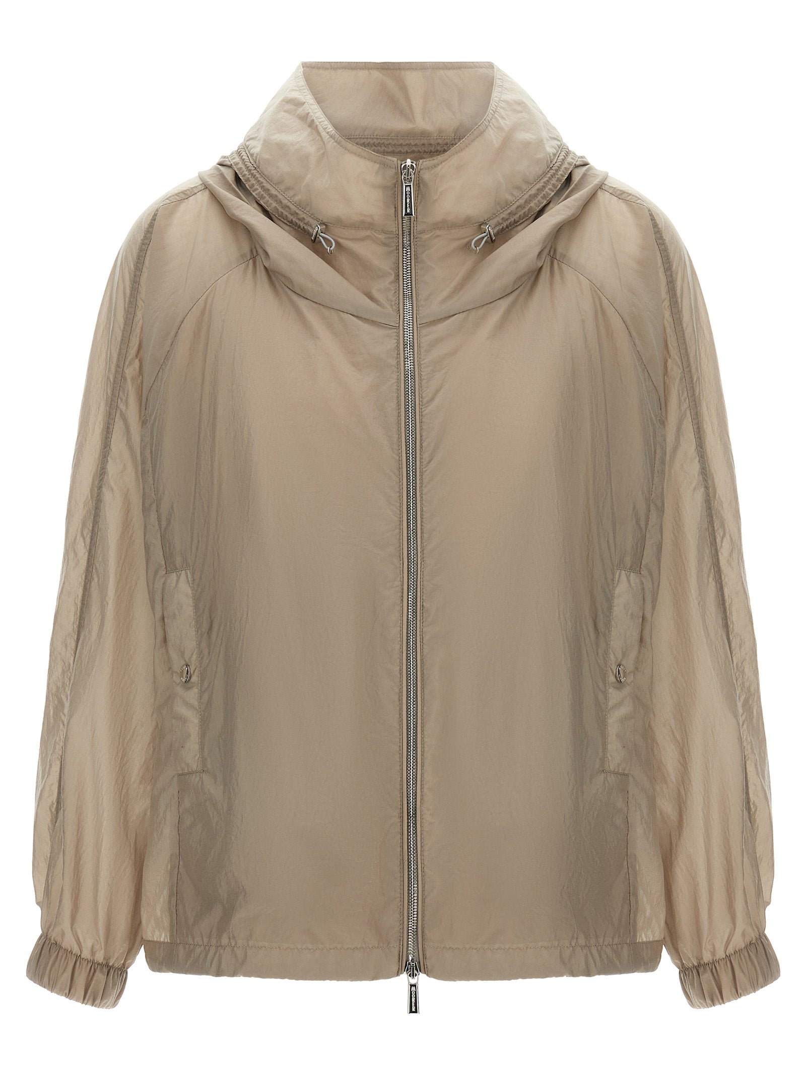MooRER Beige Polyester Shell Jacket