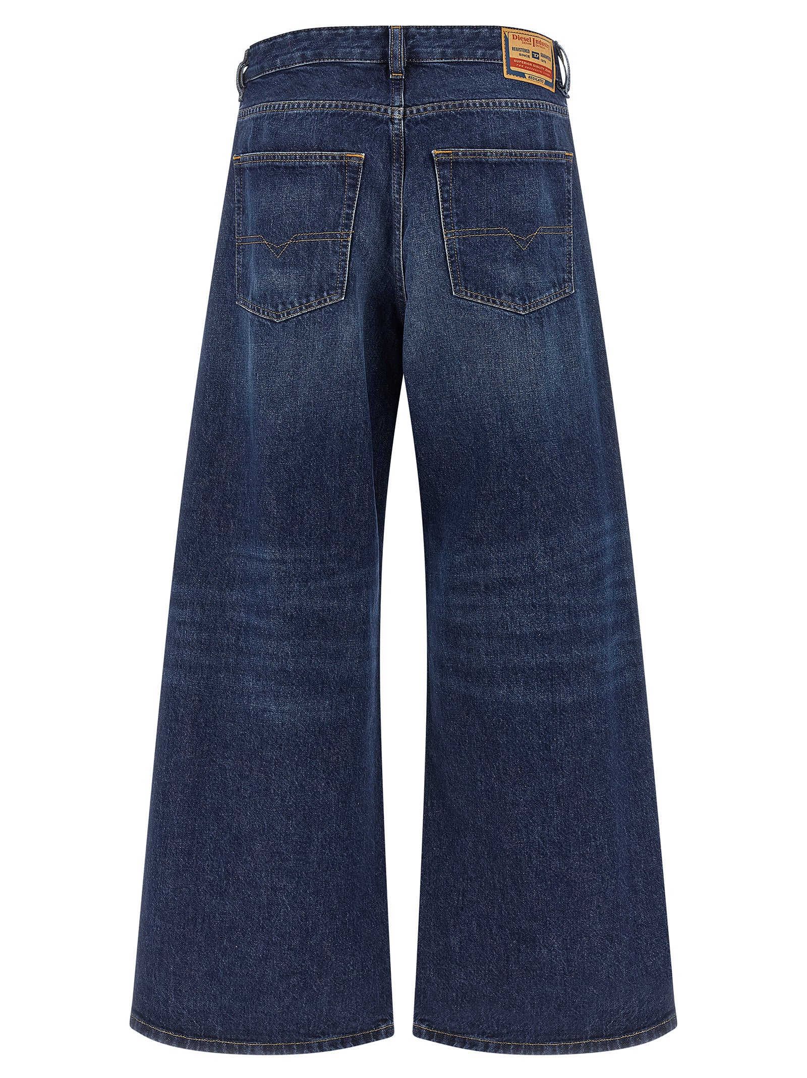 Diesel Blue Cotton Jeans Denim