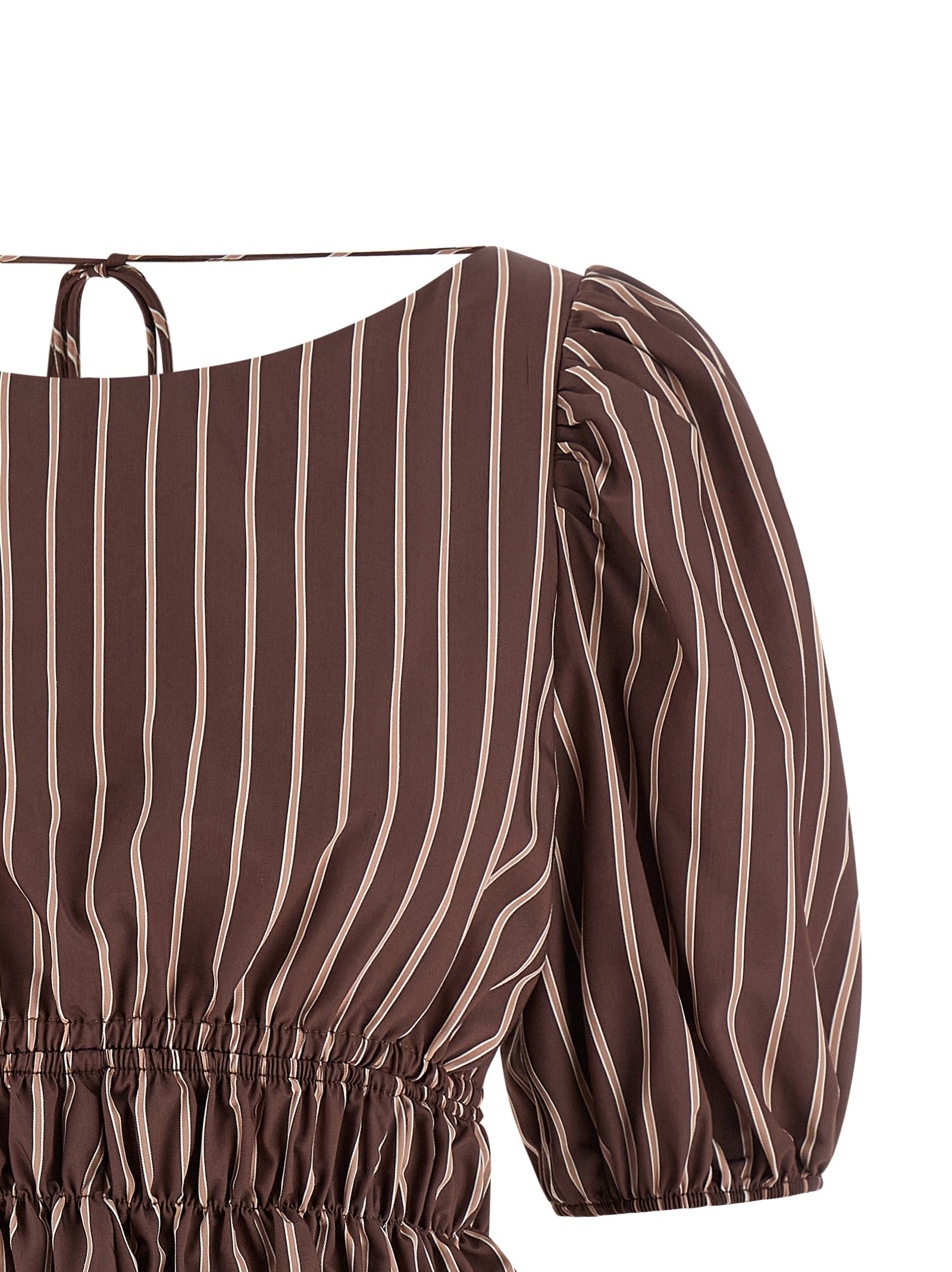 PINKO Brown Viscose Pattern Shirt
