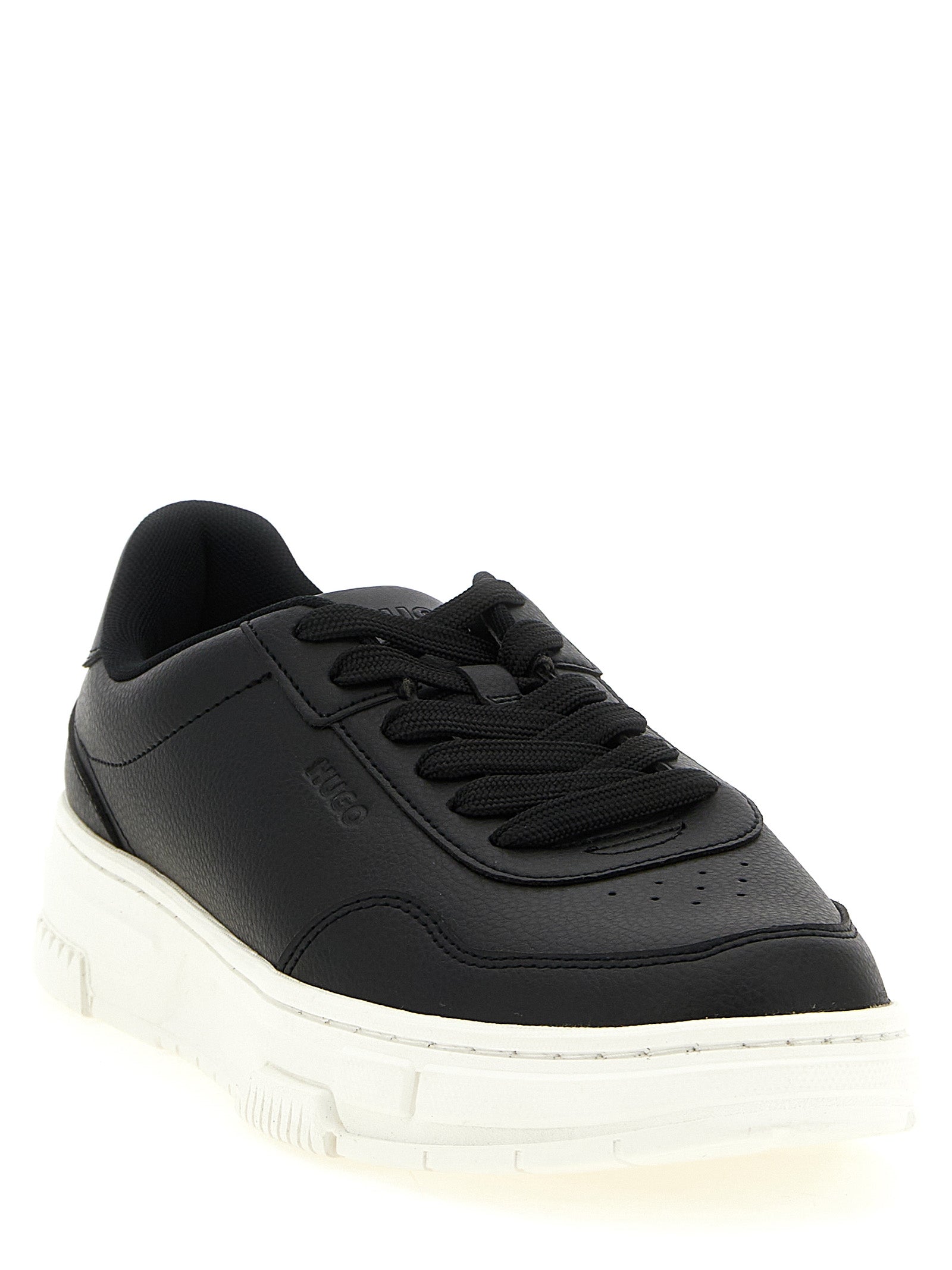 Hugo Boss Black Polyester Low Top Sneakers