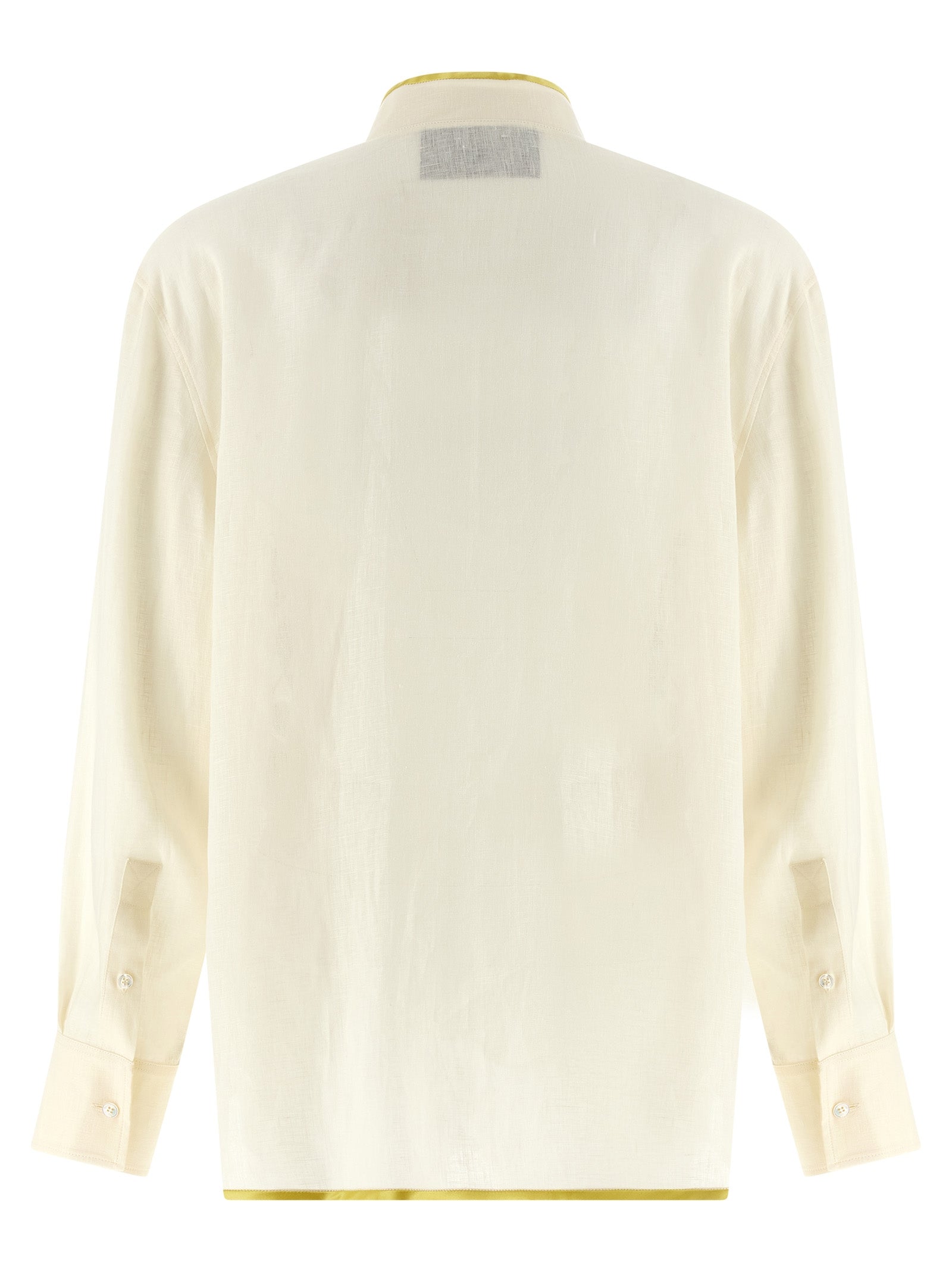 Valentino Garavani Beige Linen Blouse