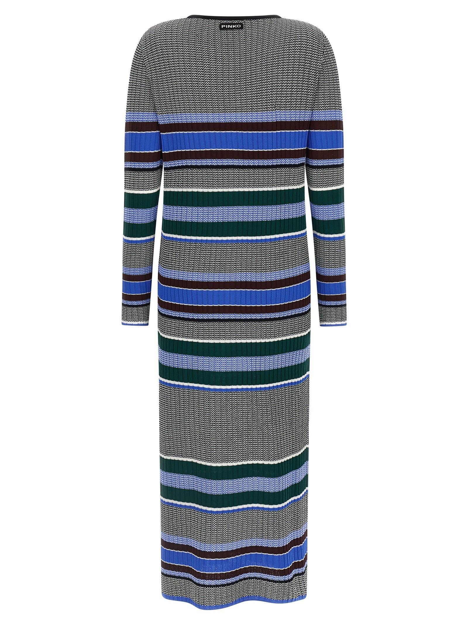 PINKO Multicolor Viscose Long Dress