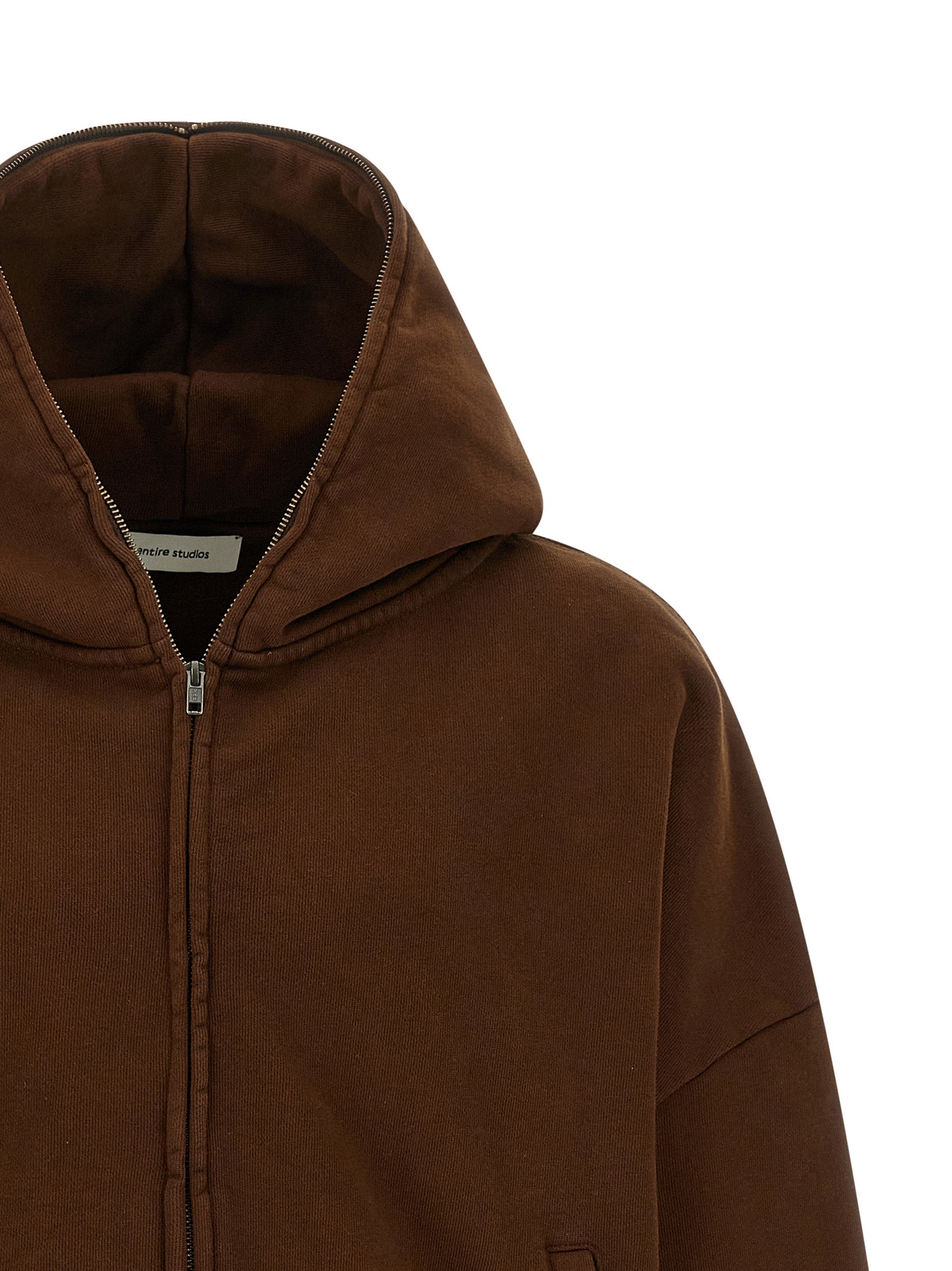 Entire Studios Brown Cotton Sweatshirt