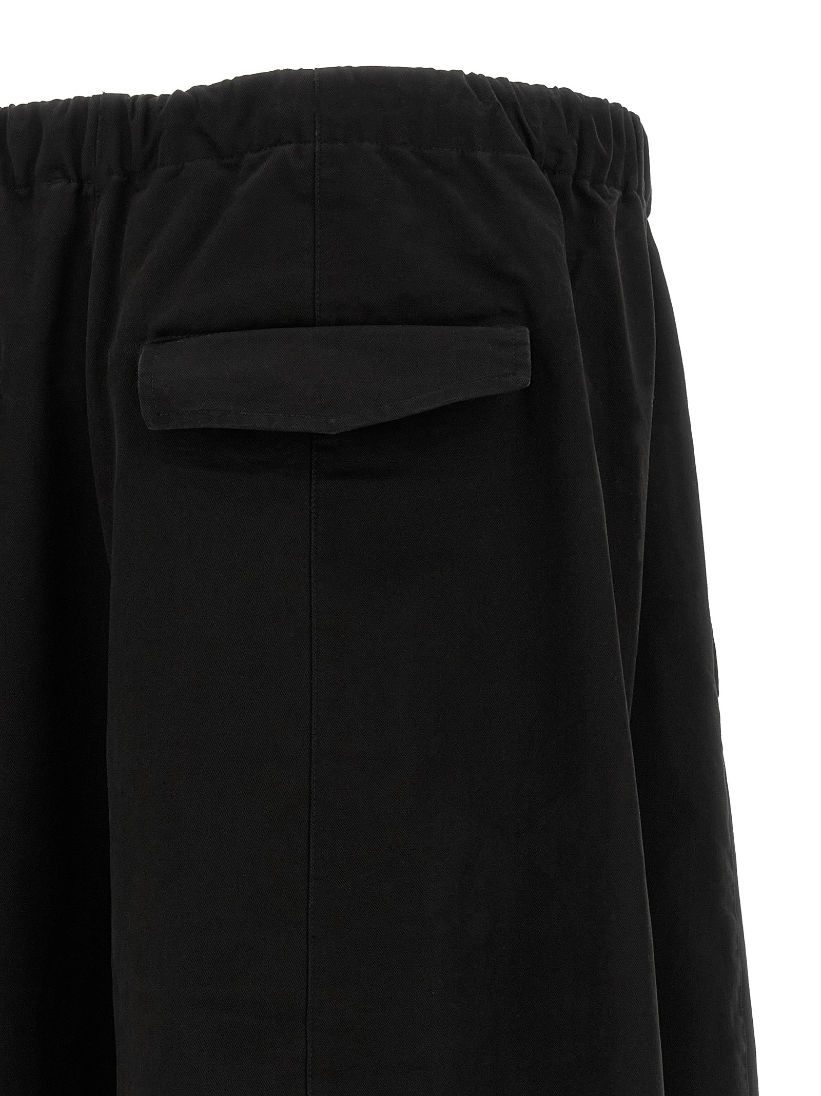 Entire Studios Black Cotton Casual Pants