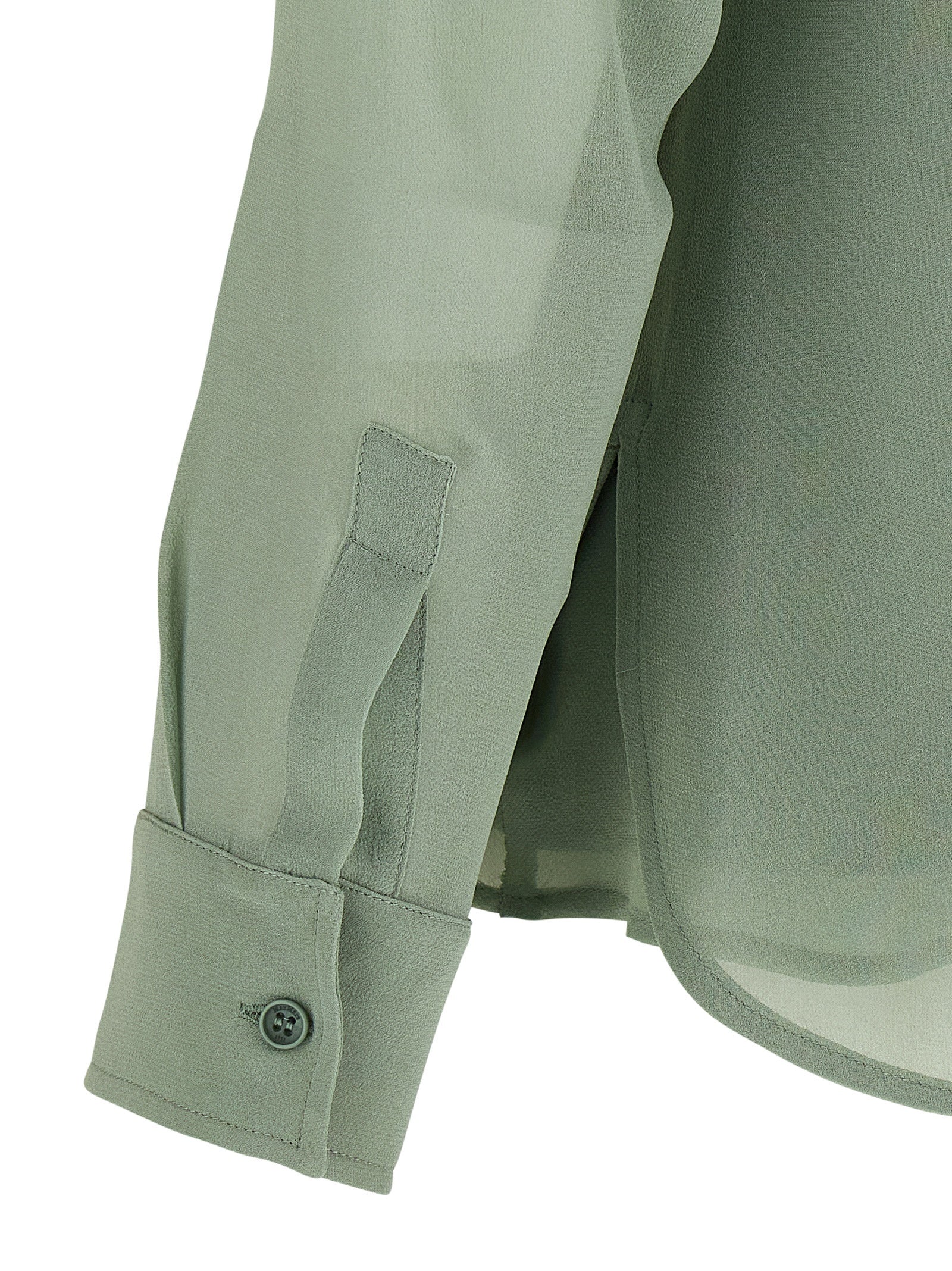 Max Mara Bicolor Silk Blouse