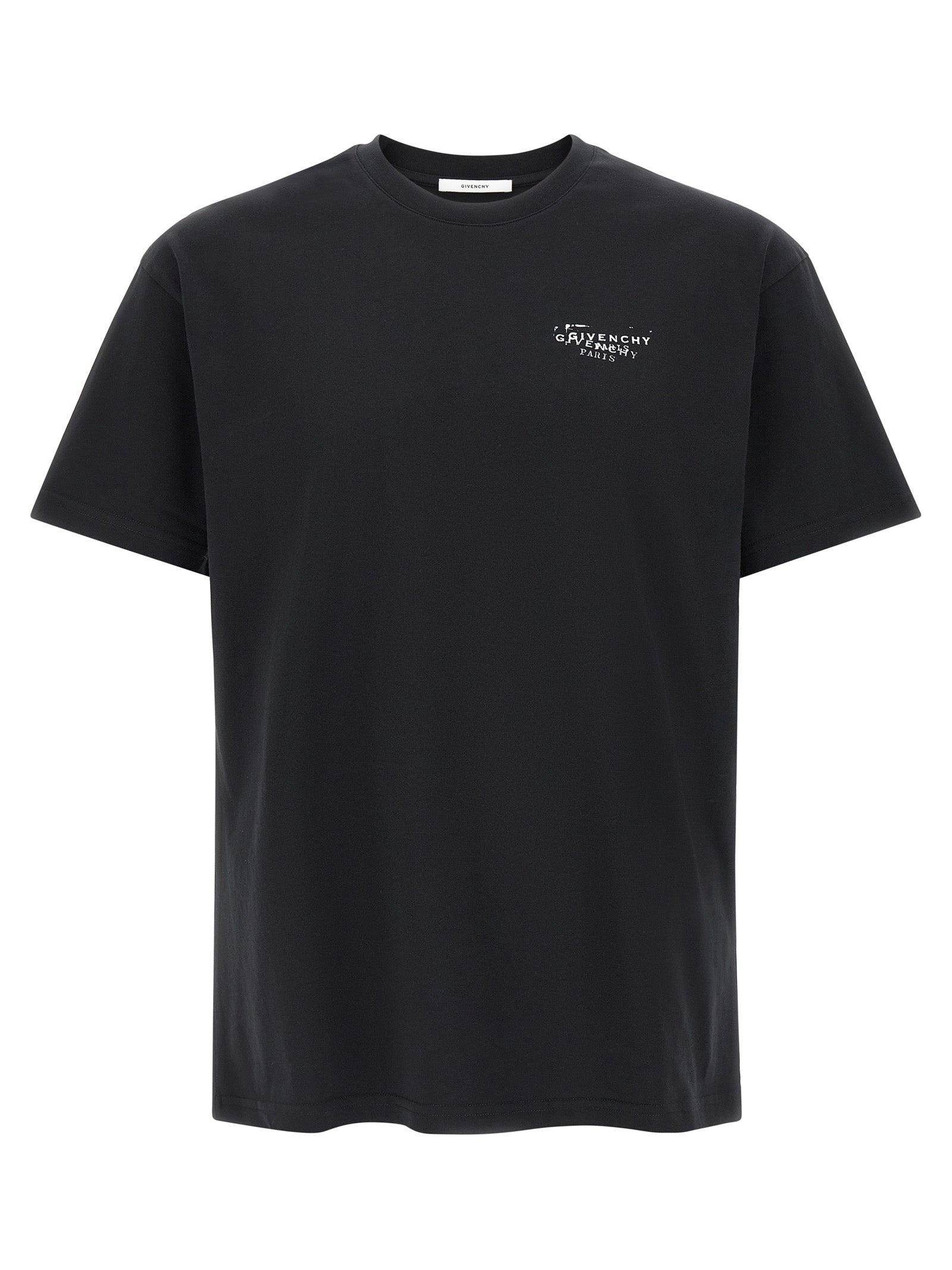 Givenchy Black Cotton T-Shirt
