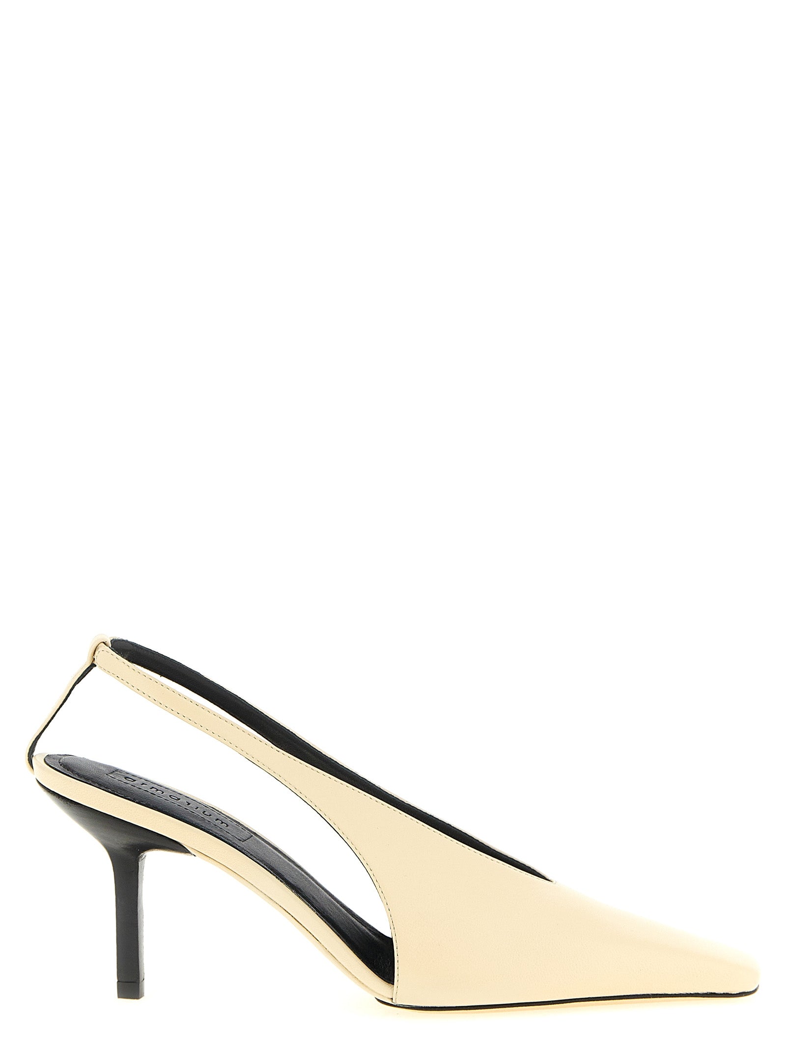 Armarium Beige Lambskin High Heel Pumps