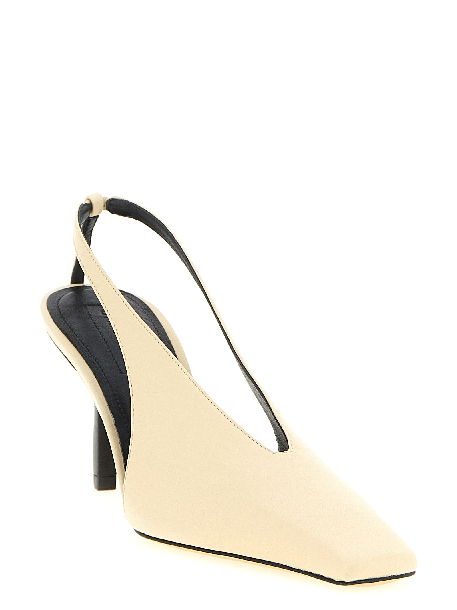 Armarium Beige Lambskin High Heel Pumps
