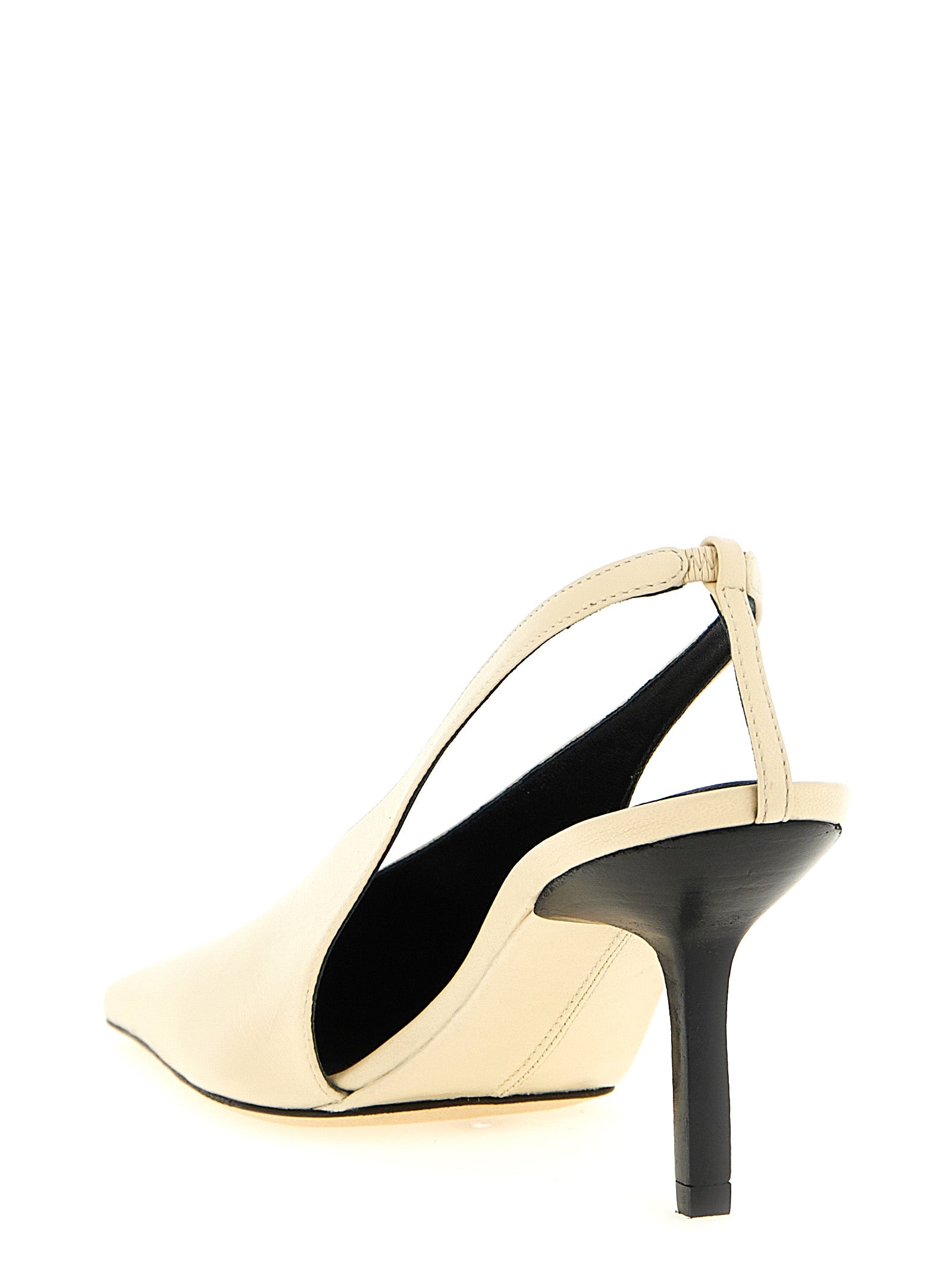 Armarium Beige Lambskin High Heel Pumps