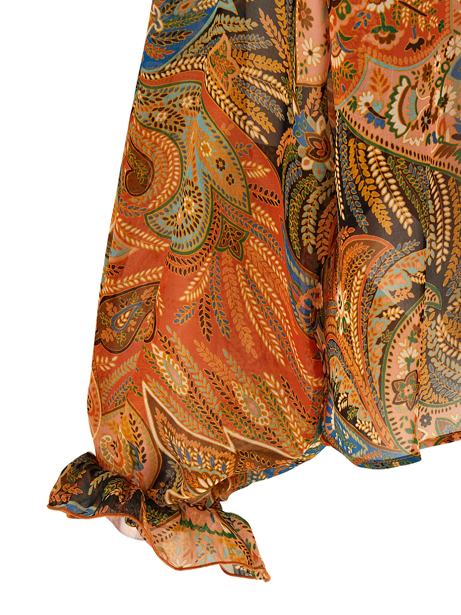 Etro Multicolor Silk Blouse