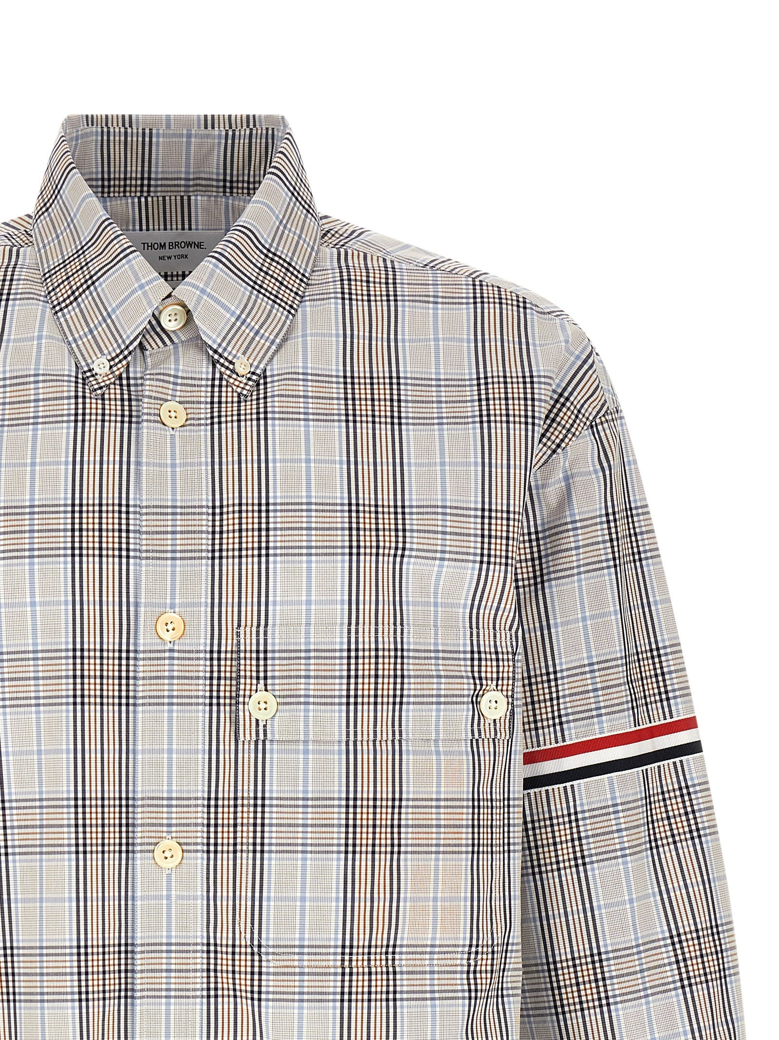 Thom Browne Multicolor Cotton Blouse