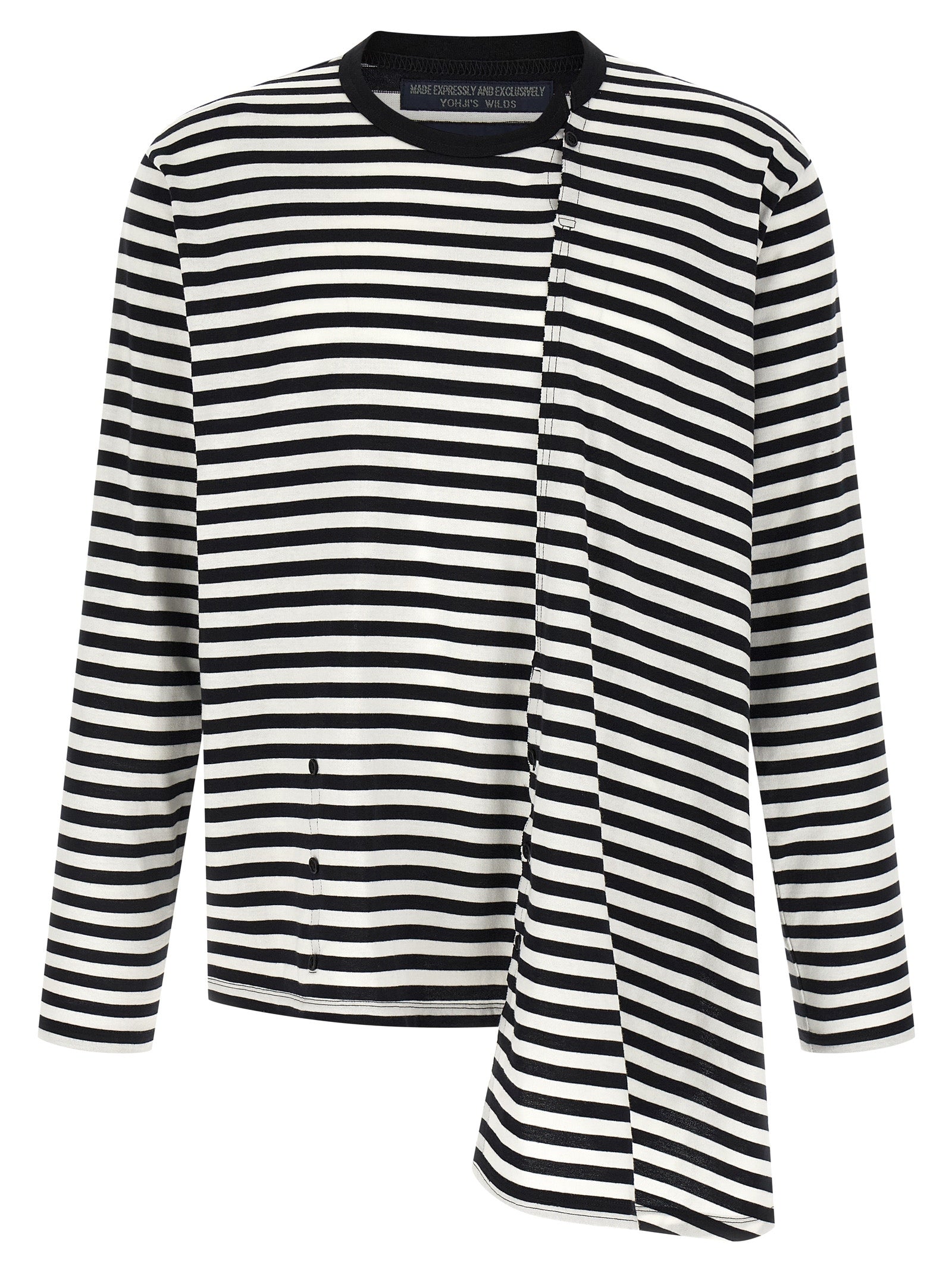 Yohji Yamamoto Bicolor Cotton Cardigan