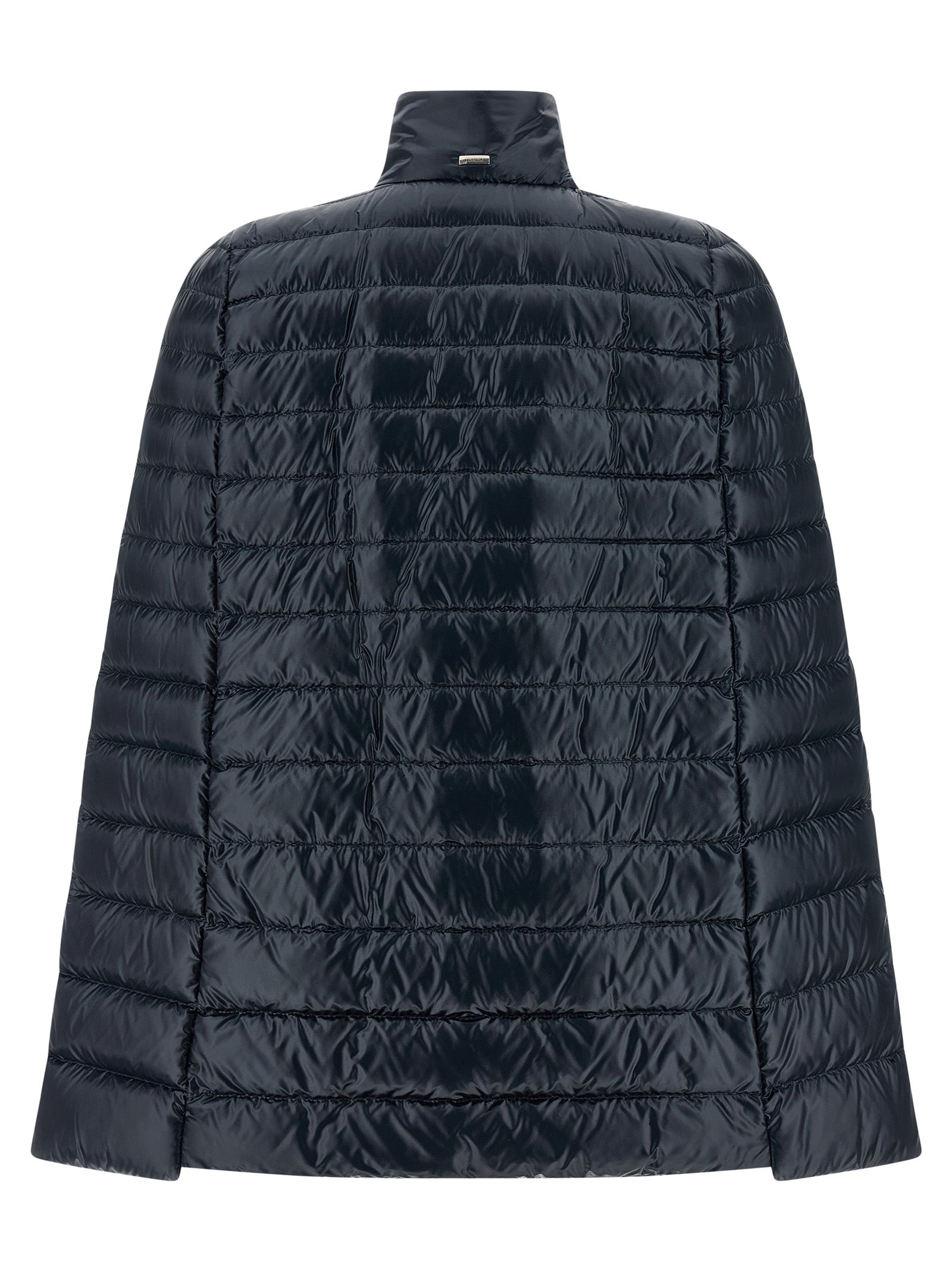 Herno Blue Polyamide Coat