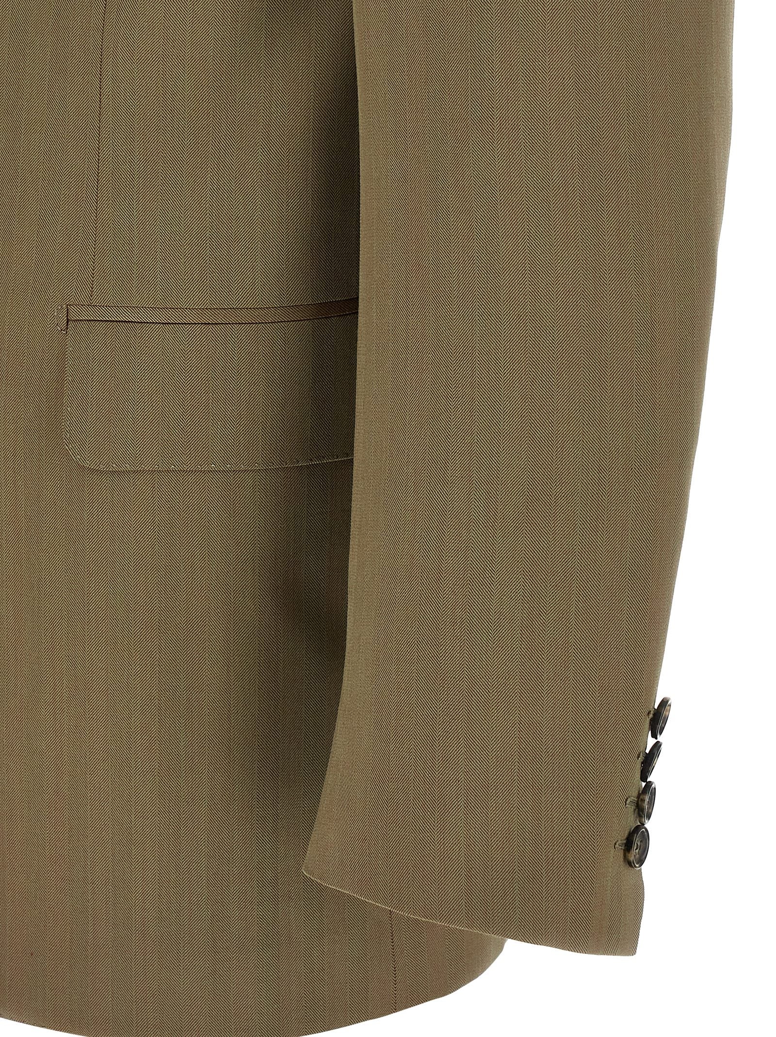 Brioni Bicolor Wool Two-Piece Suit