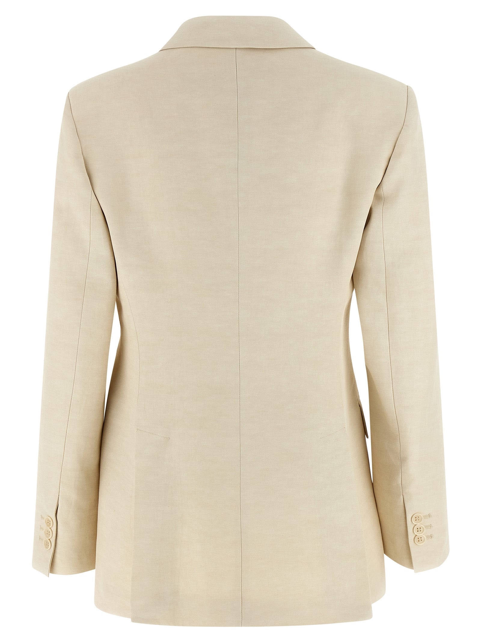 P.A.R.O.S.H. Beige Viscose Blazer