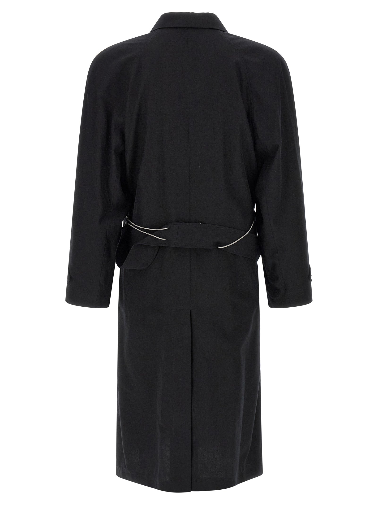 Magliano Black Cotton Coat
