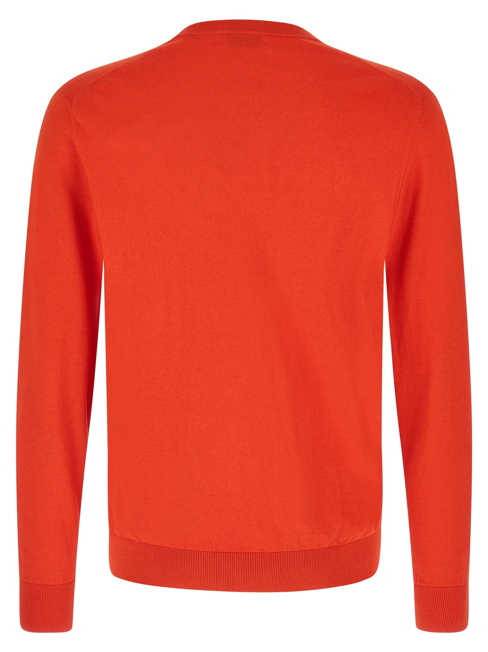 Ballantyne Red Cotton Cardigan