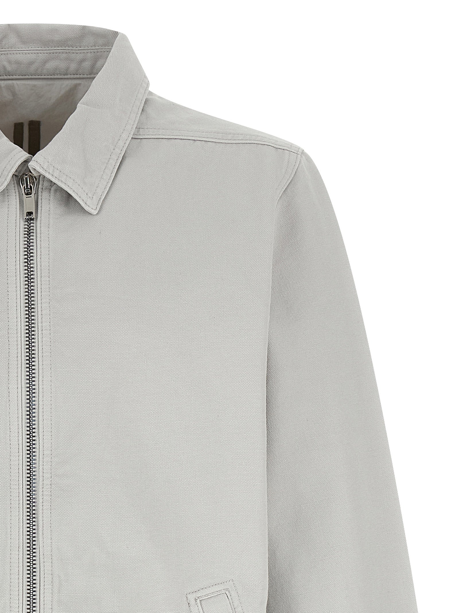 DRKSHDW Beige Cotton Shell Jacket