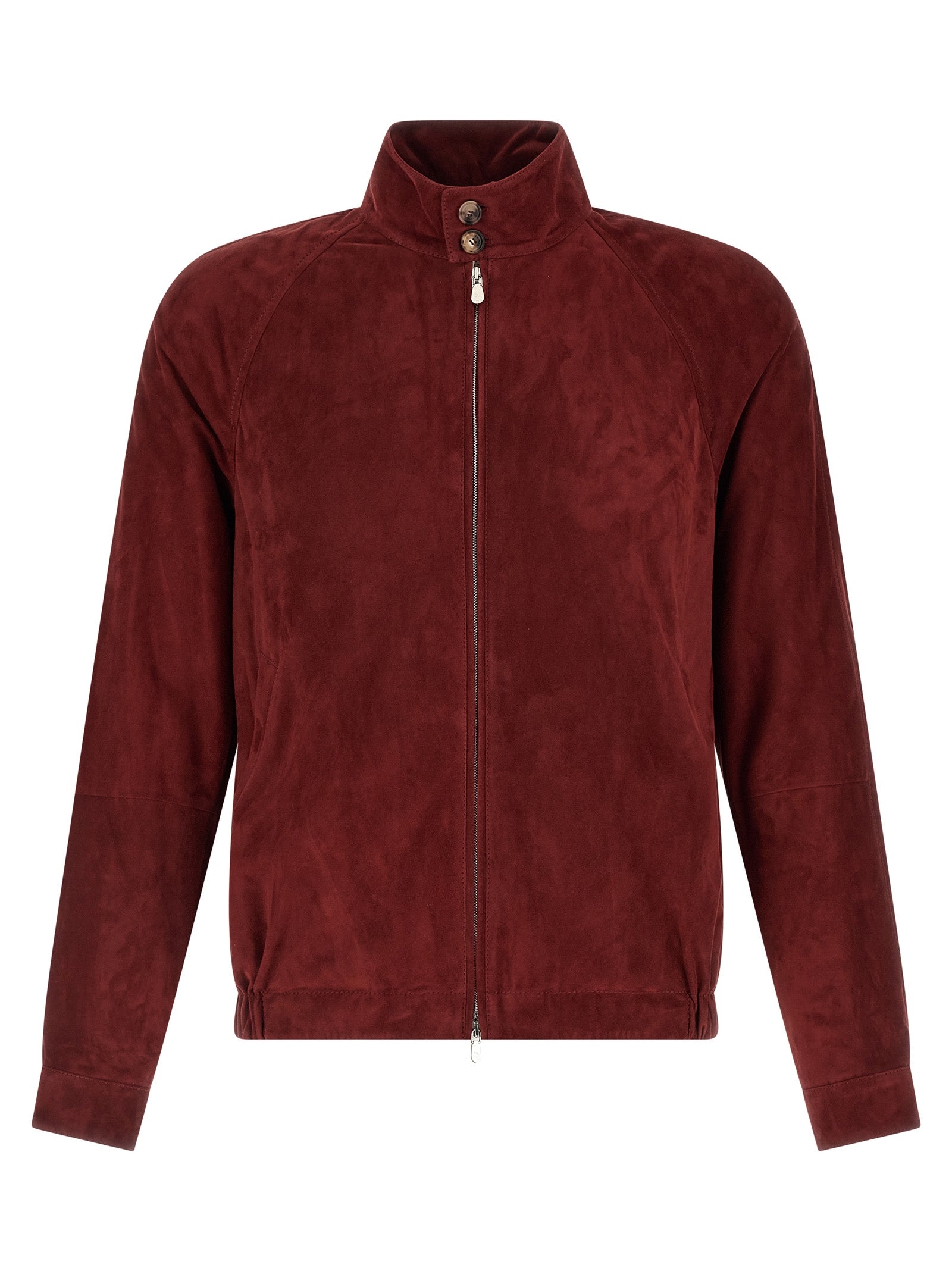 Brunello Cucinelli Multicolor Lamb Leather Leather Jacket