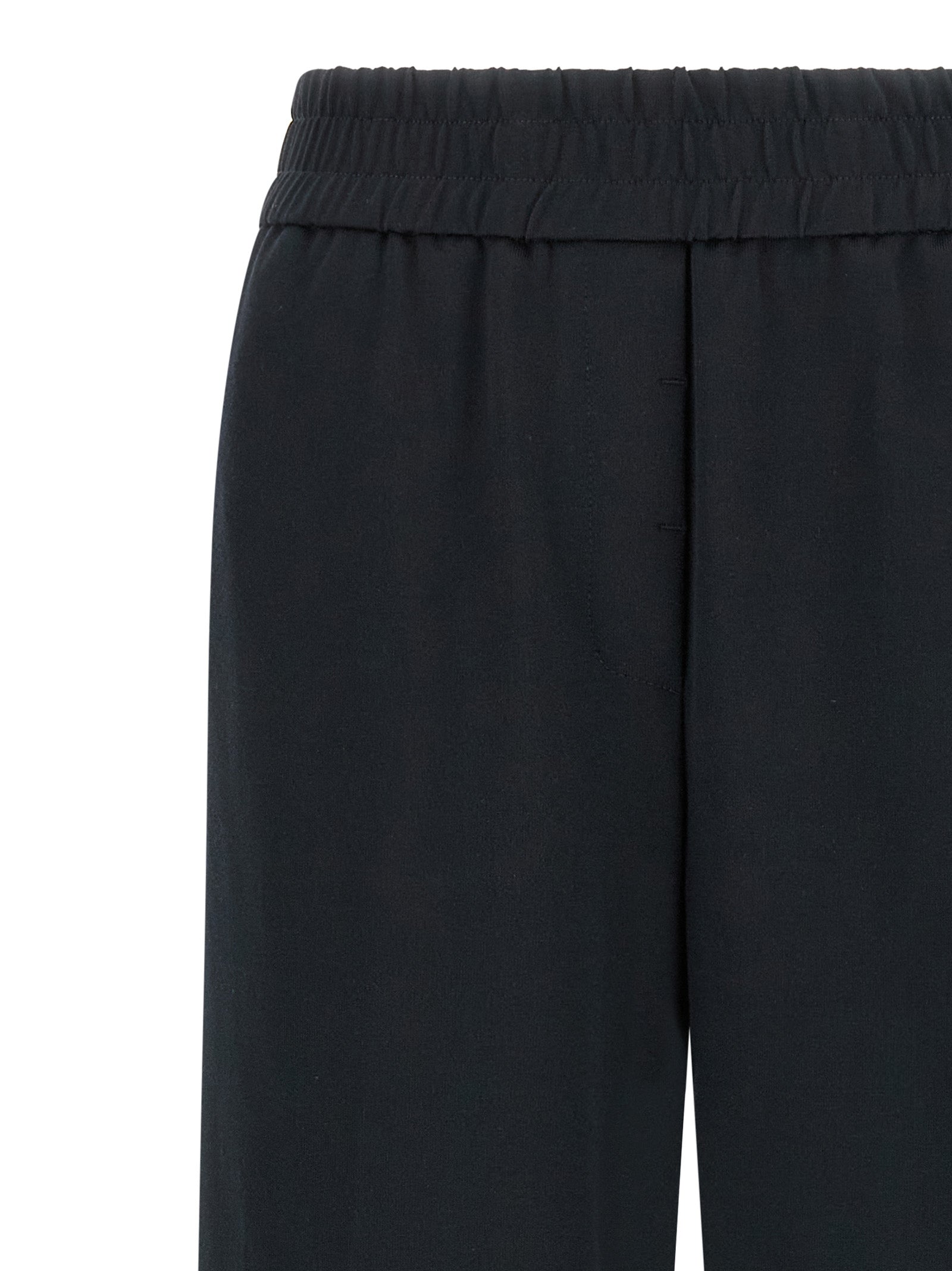 Peserico Blue Cotton Casual Pants