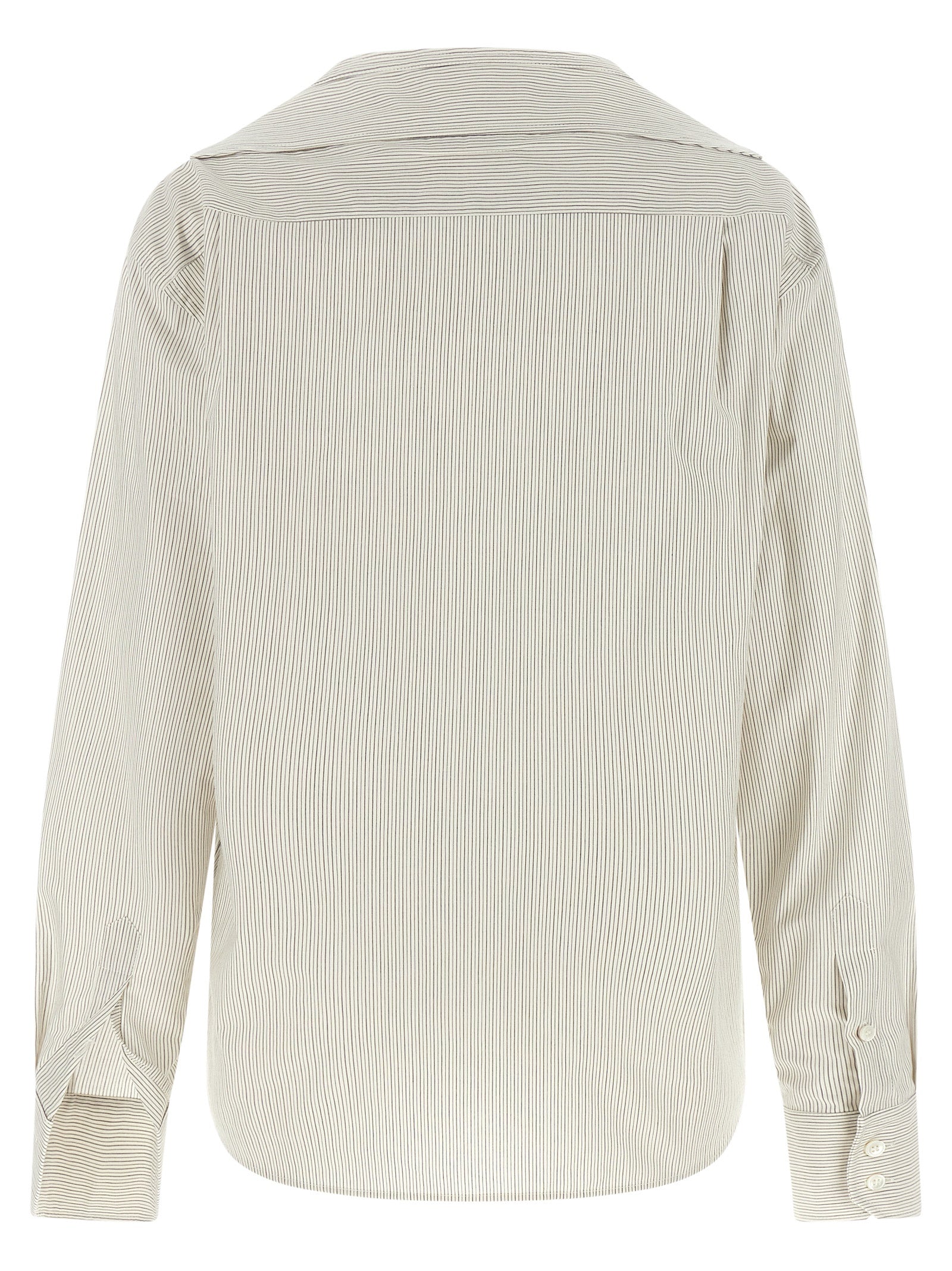 MM6 Maison Margiela Gray Cotton Blouse