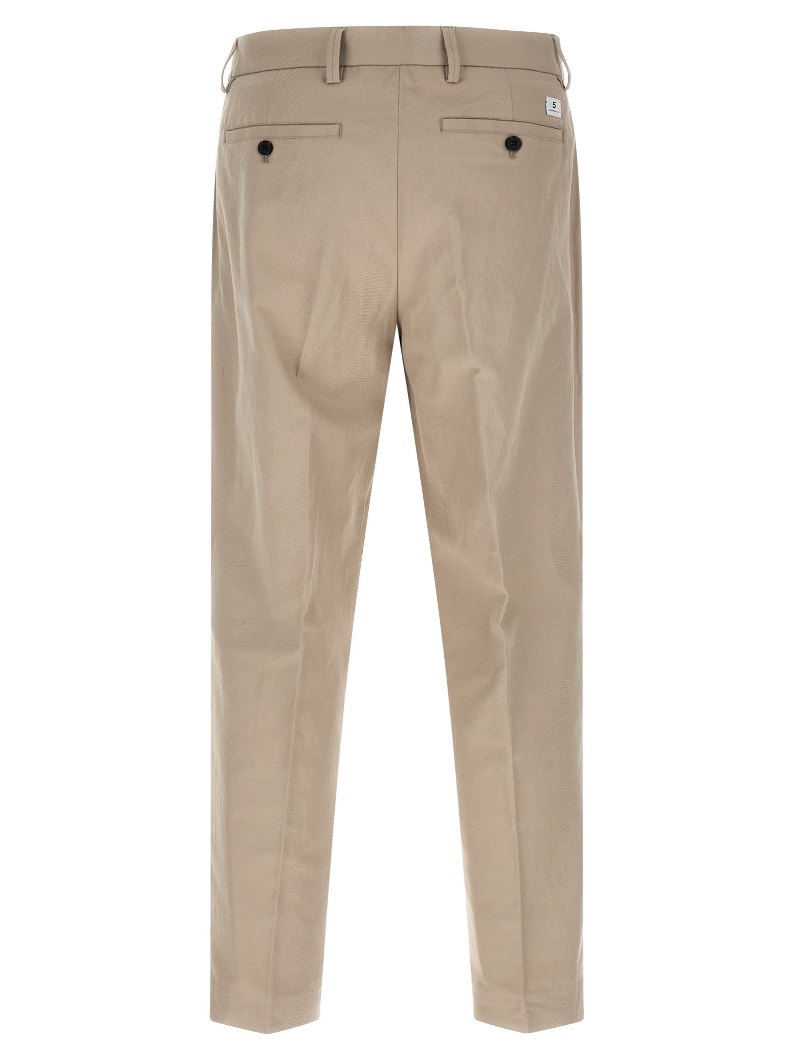 Department 5 Beige Cotton Casual Pants