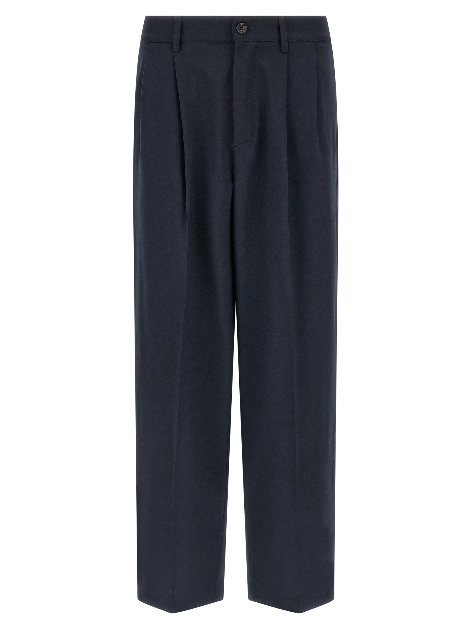 Department 5 Blue Polyester Chino Pants