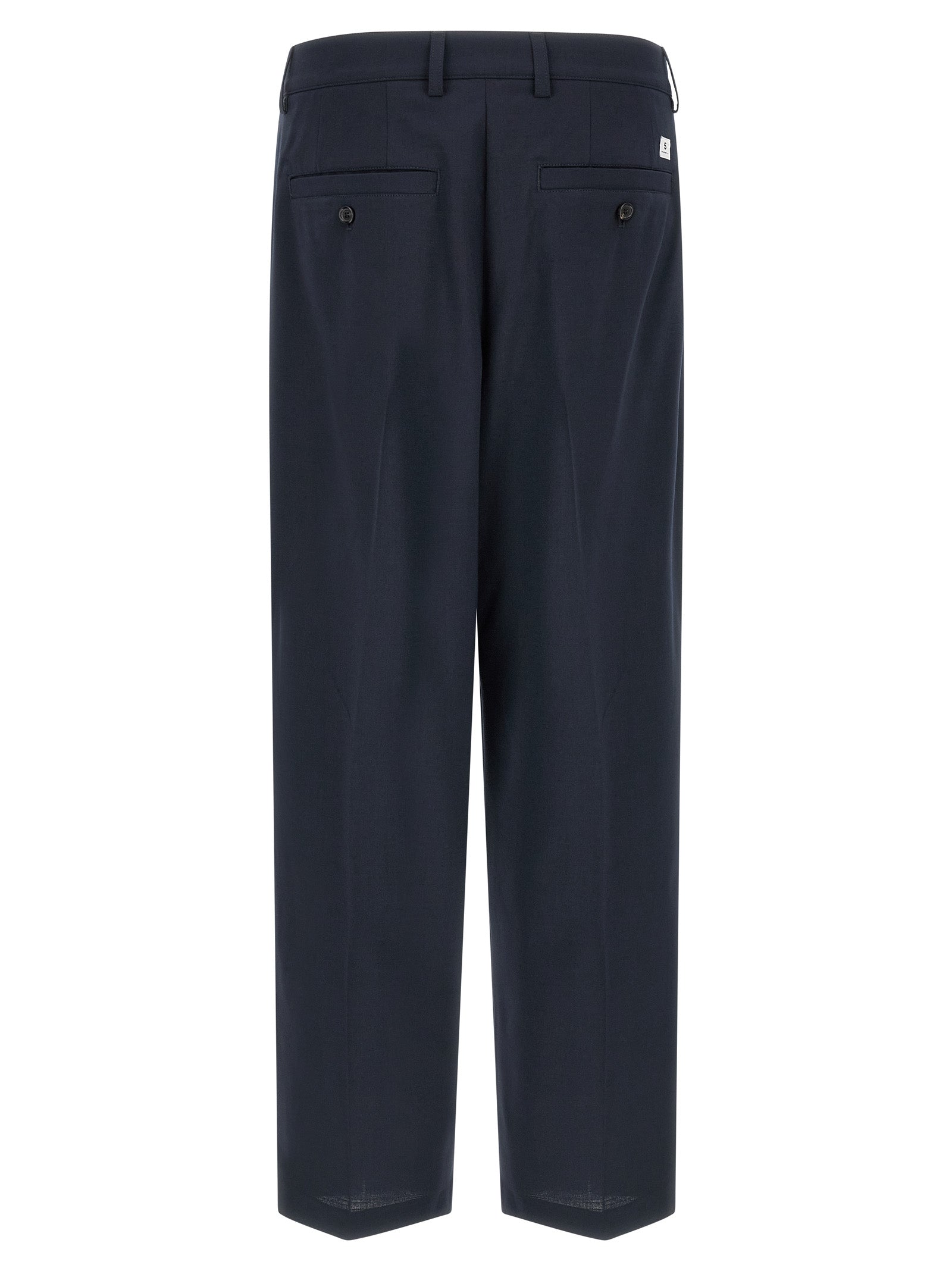 Department 5 Blue Polyester Chino Pants