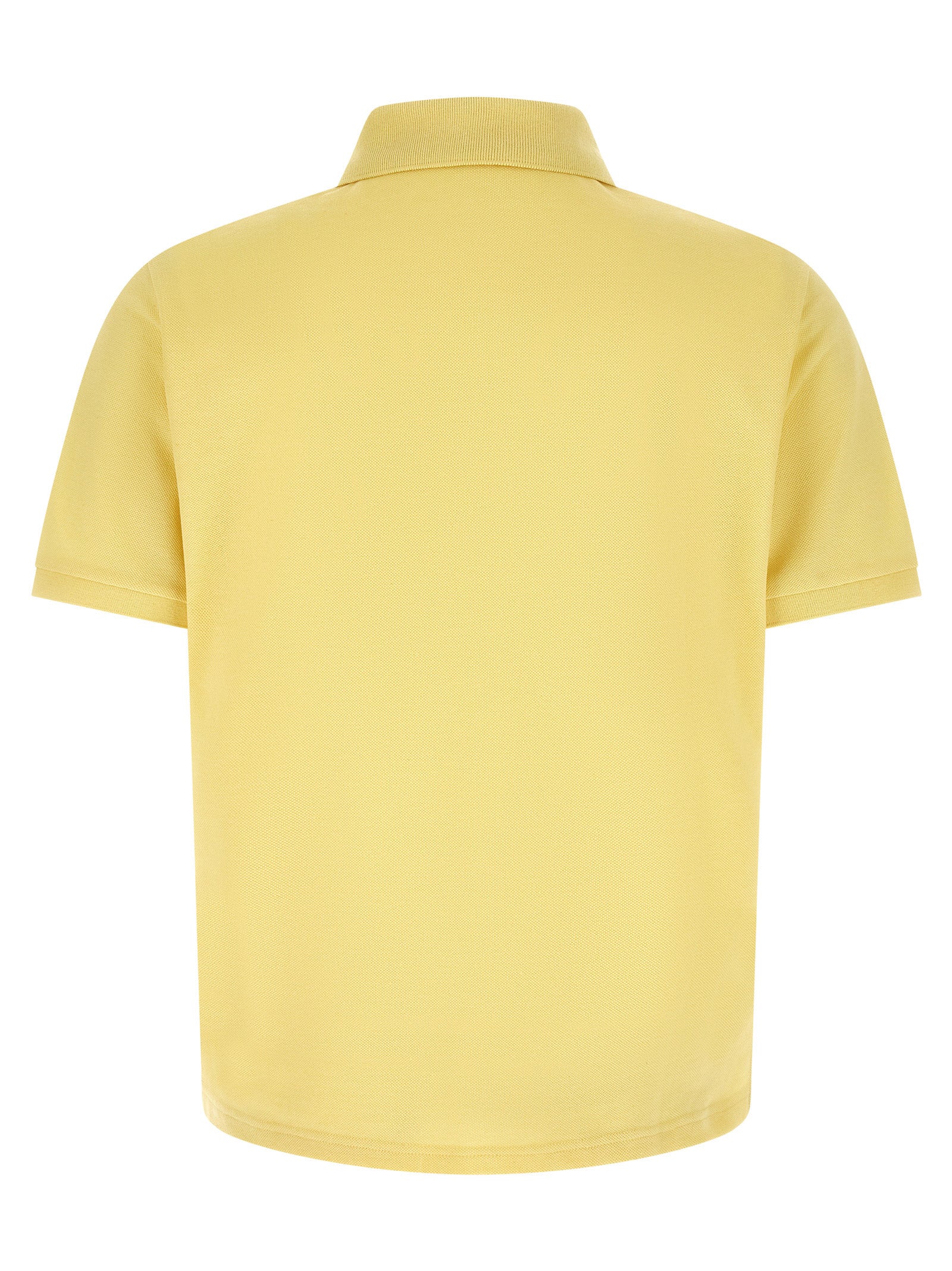 Saint Laurent Bicolor Cotton Polo Shirt