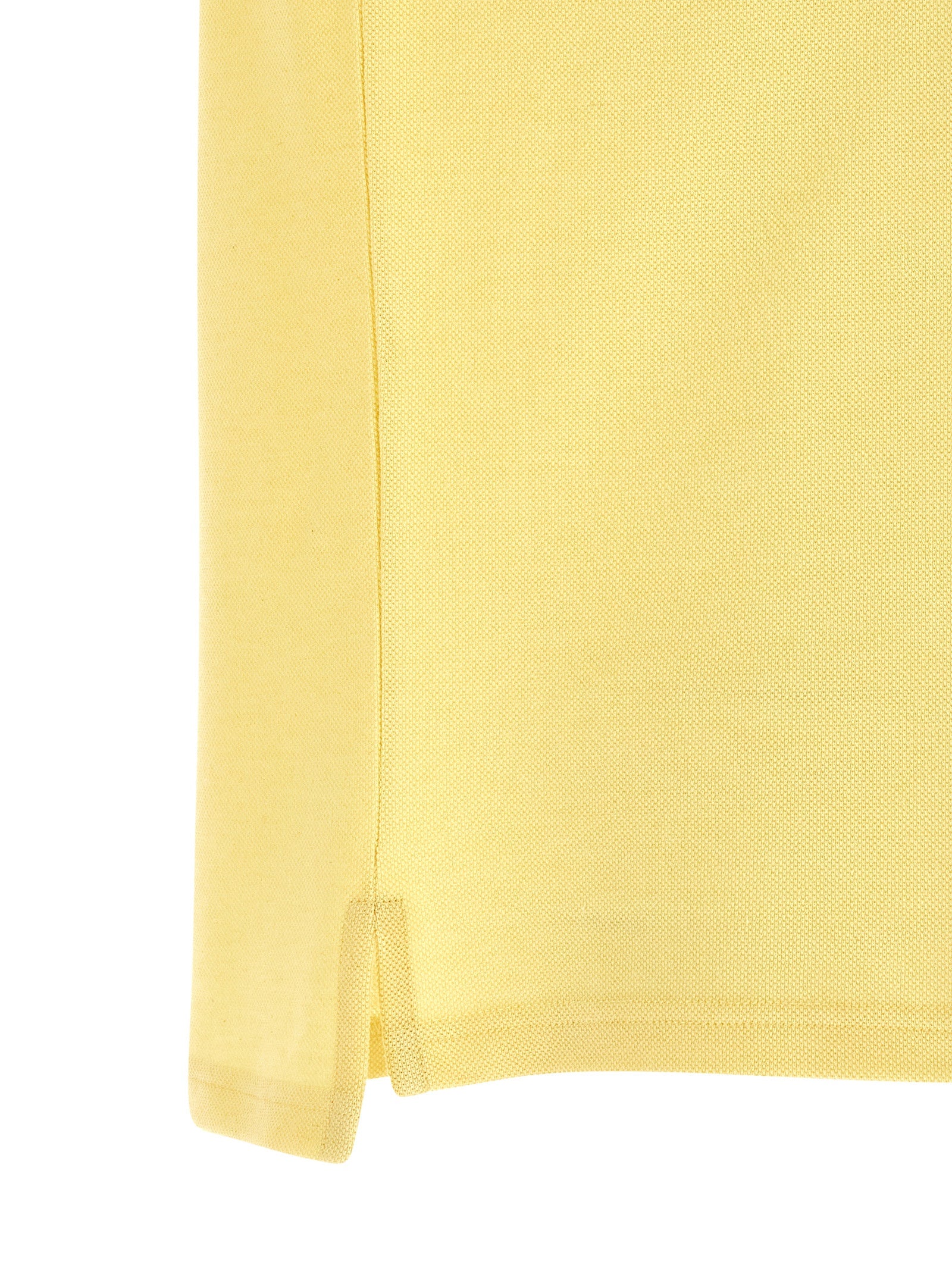 Saint Laurent Bicolor Cotton Polo Shirt
